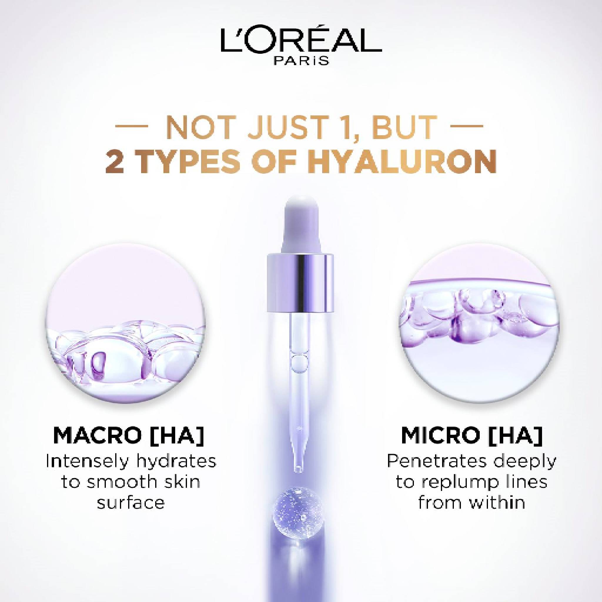 Hyaluron Expert Moisturiser and Anti-Aging Plumping  Serum with Hyaluronic Acid