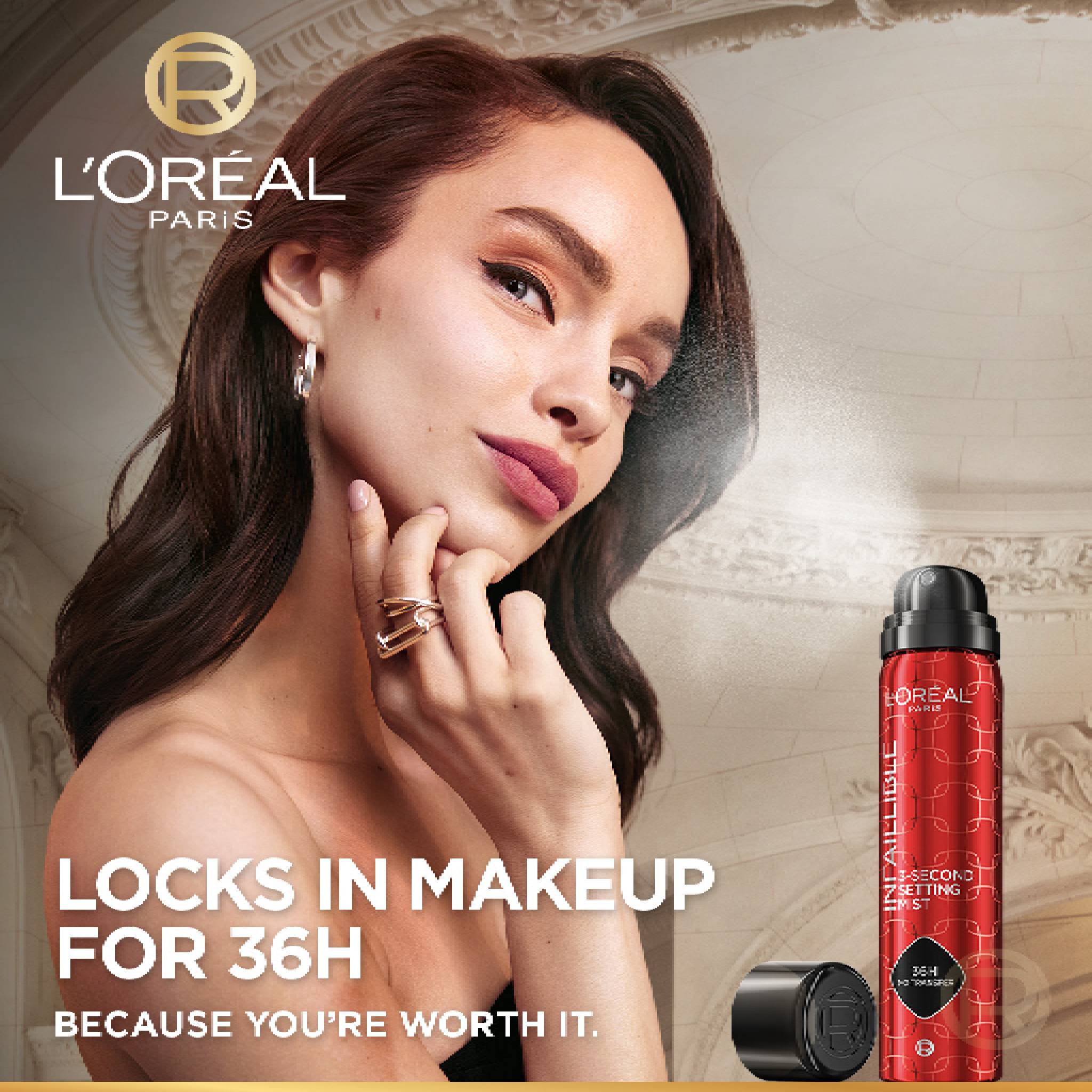 Infaillible 3 second Setting Spray