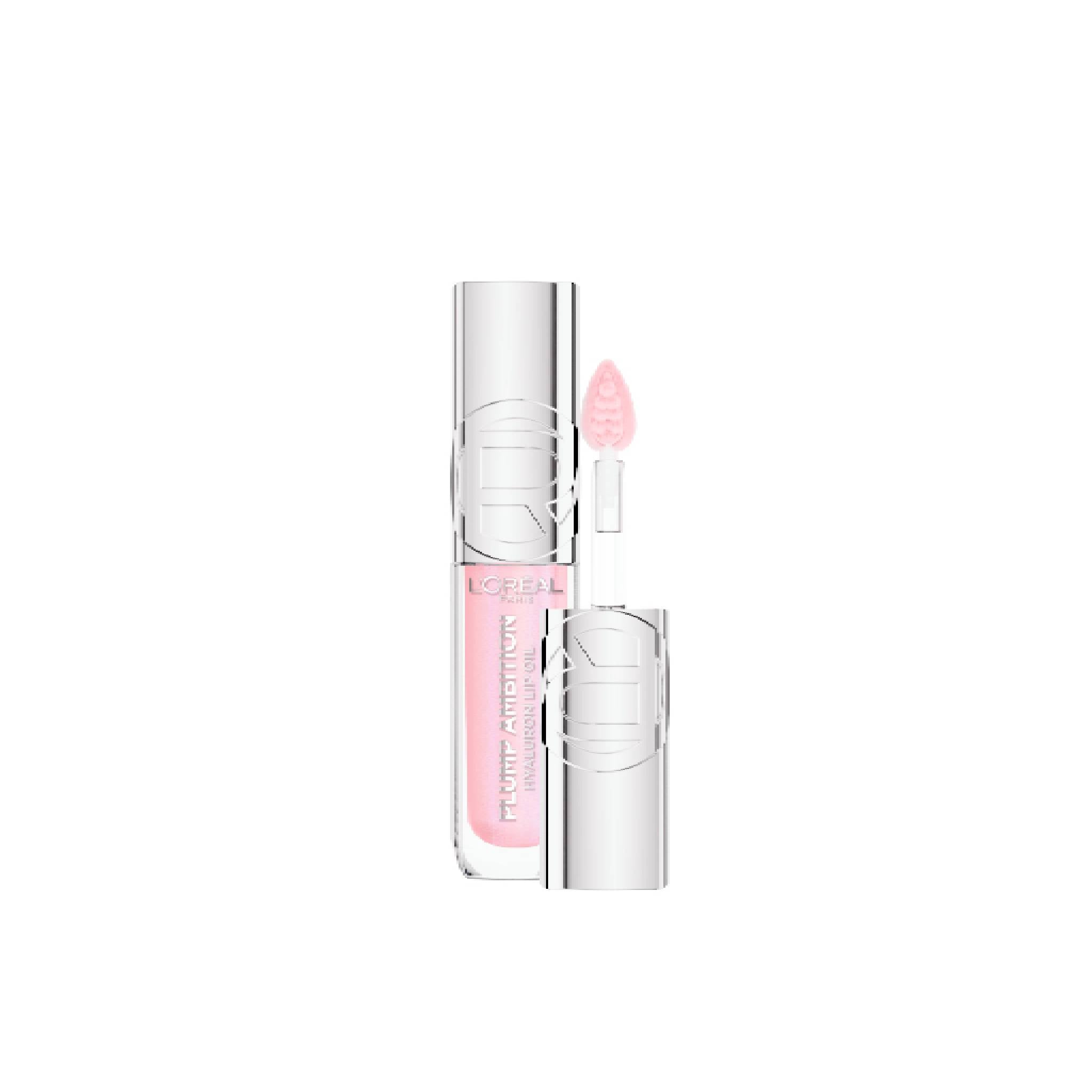 Plump Ambition Hyaluron Lip Oil, 24HR Hydration and Volumizing Shine