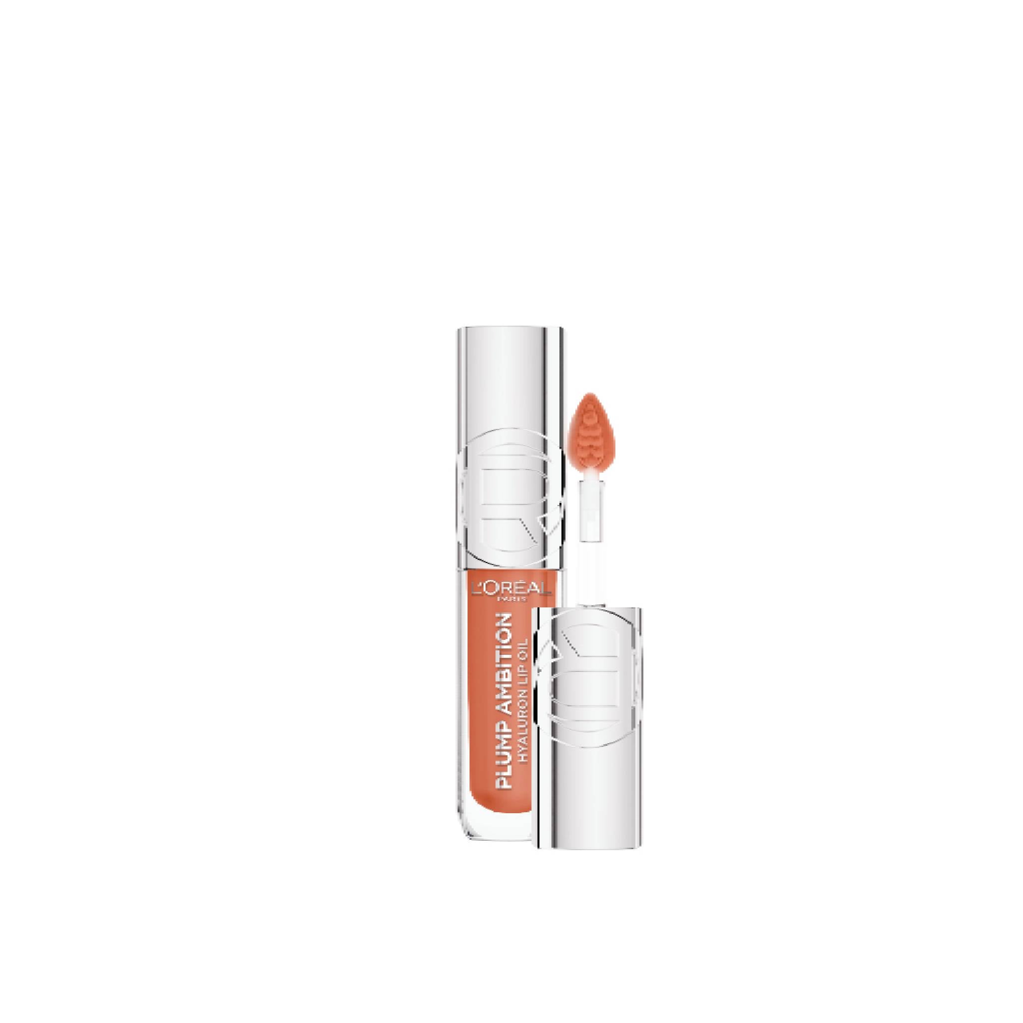 Plump Ambition Hyaluron Lip Oil, 24HR Hydration and Volumizing Shine