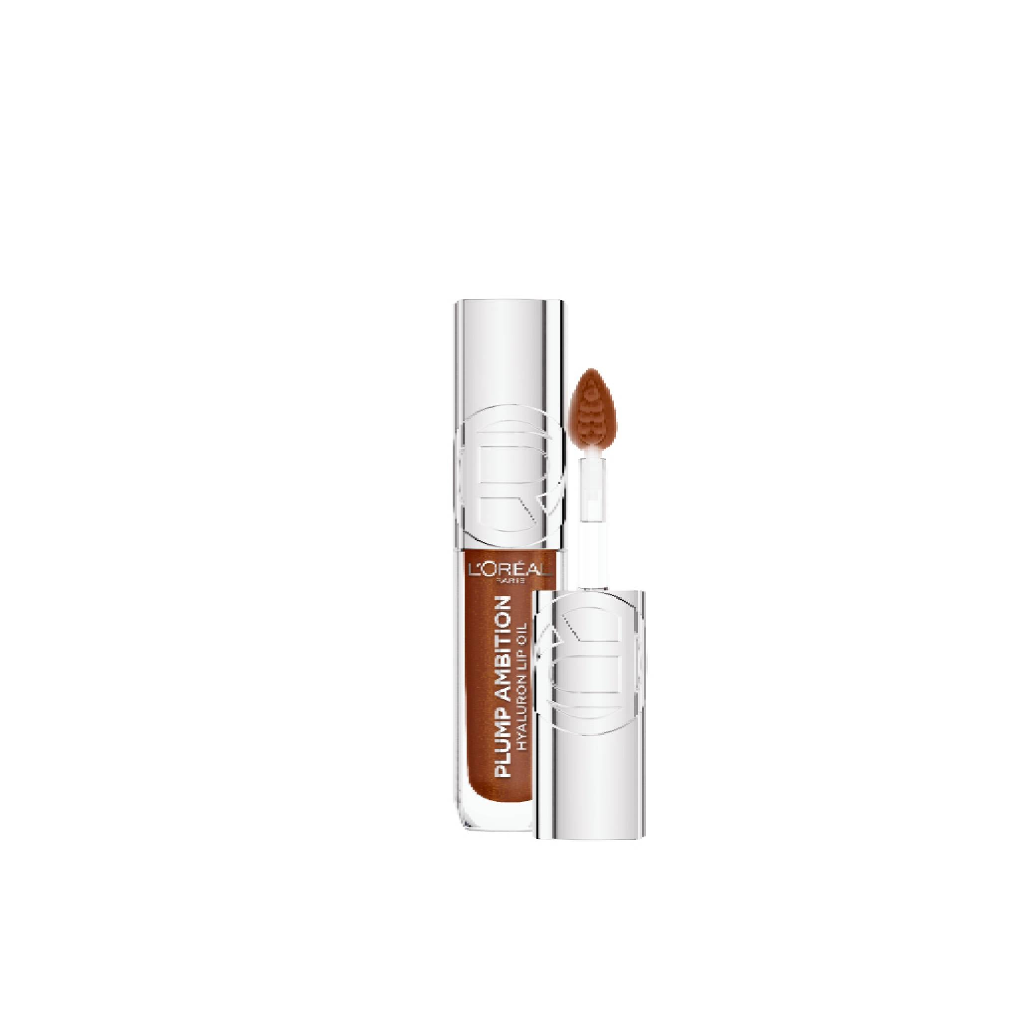 Plump Ambition Hyaluron Lip Oil, 24HR Hydration and Volumizing Shine