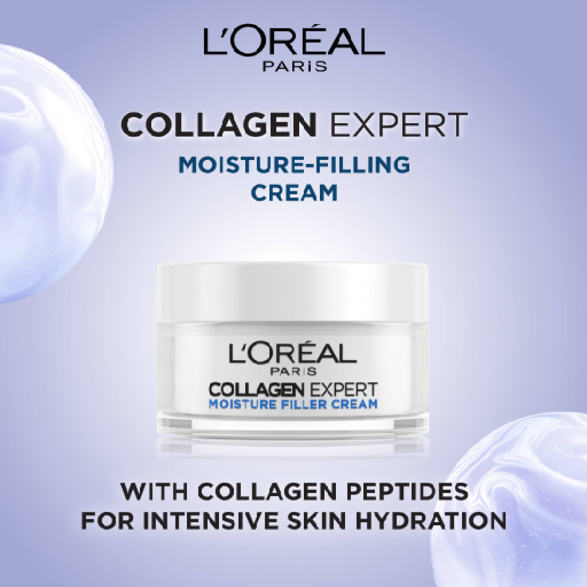 Collagen Expert Moisture-Filling Cream, With Glycerin & Collagen Peptide Fractions