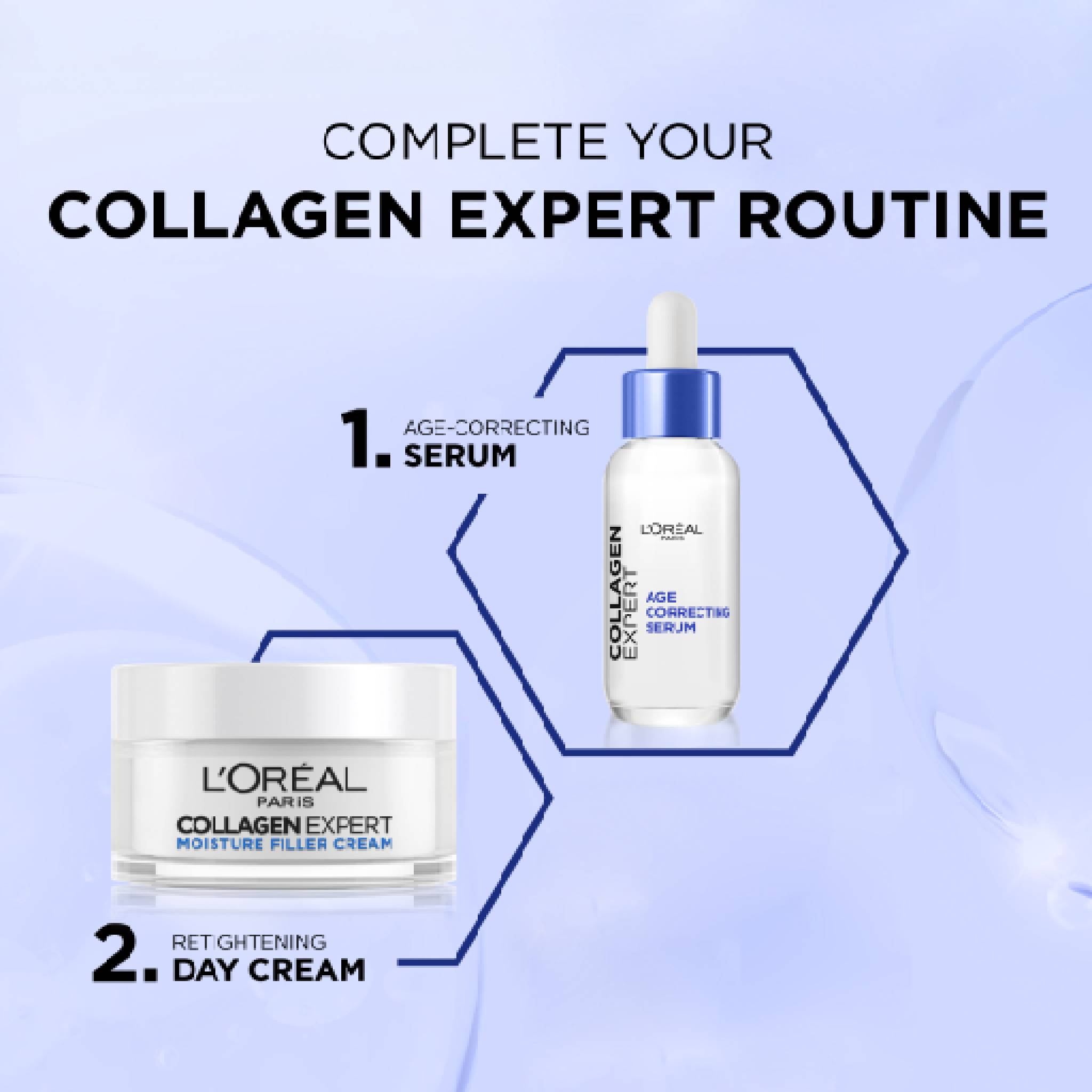 Collagen Expert Moisture-Filling Cream, With Glycerin & Collagen Peptide Fractions