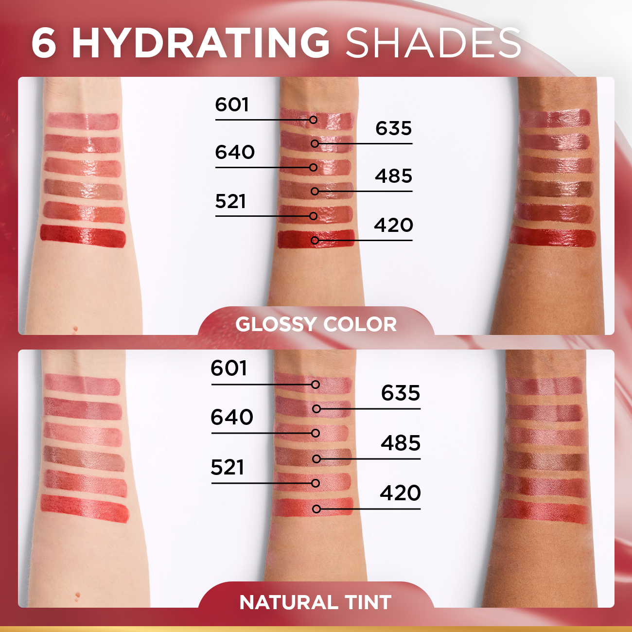 Loreal Hyaluron Tint Lip Stain Serum Long Lasting, Hydrating Lip Makeup Infused with Hyaluronic Acid Lebanon