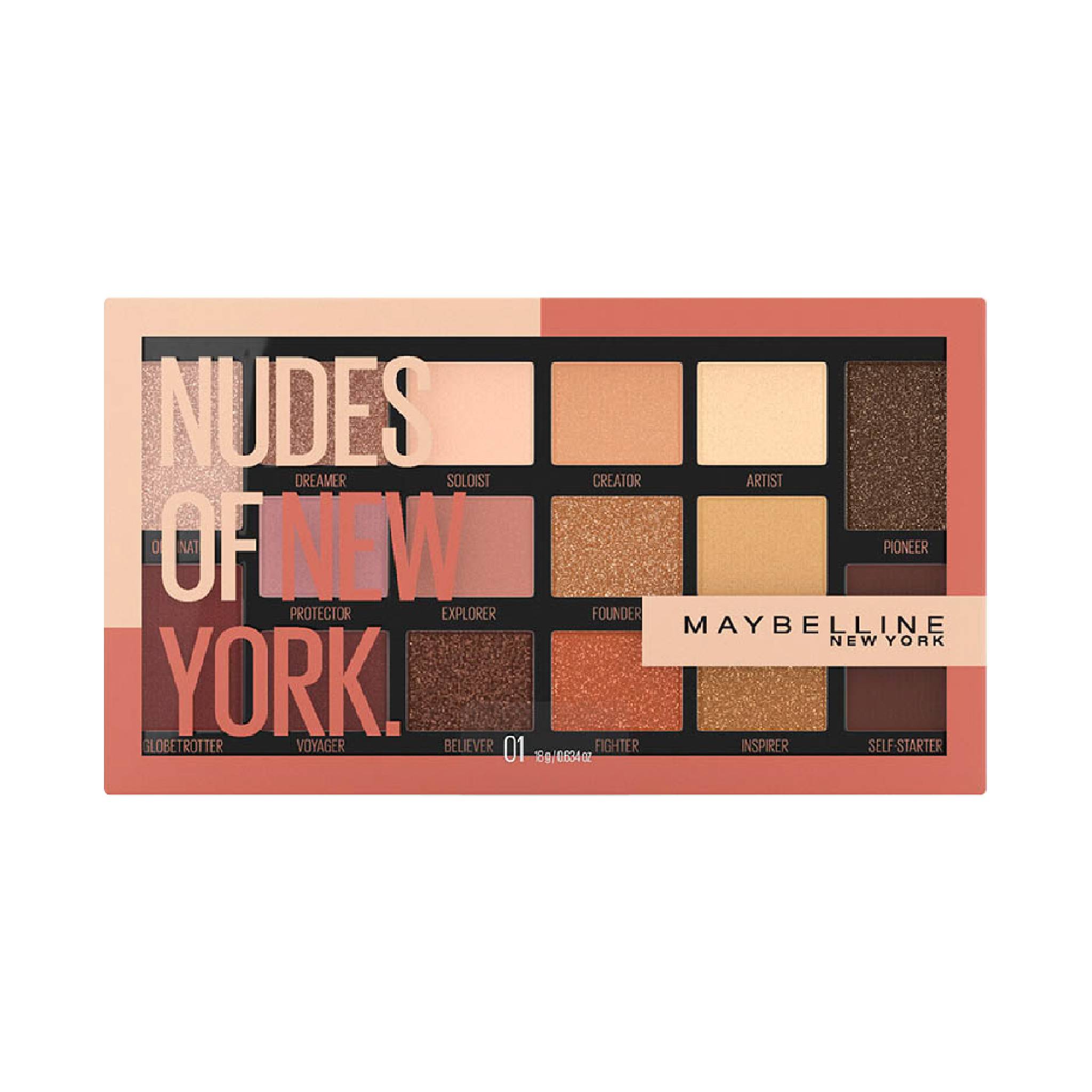 Nudes of New York Eye Shadow Palette