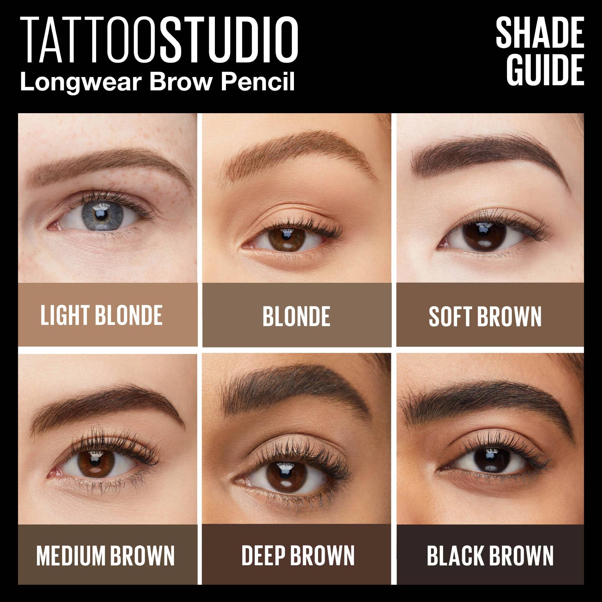 Tattoo Studio 36H Pigment Brow Pencil