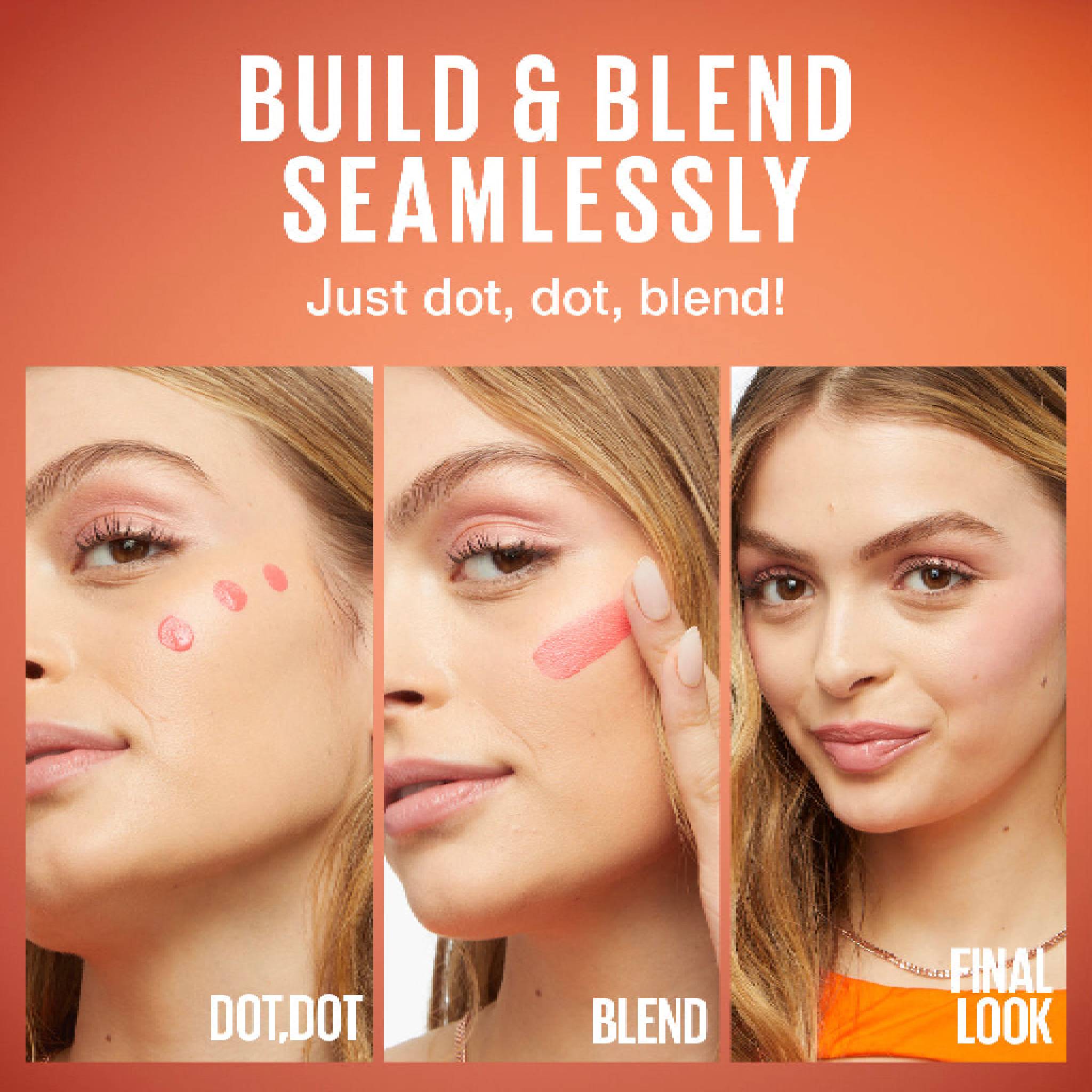Sunkisser 12H Longwear Multi-use Matte Liquid Blush, Bronzer, Blendable, Buildable