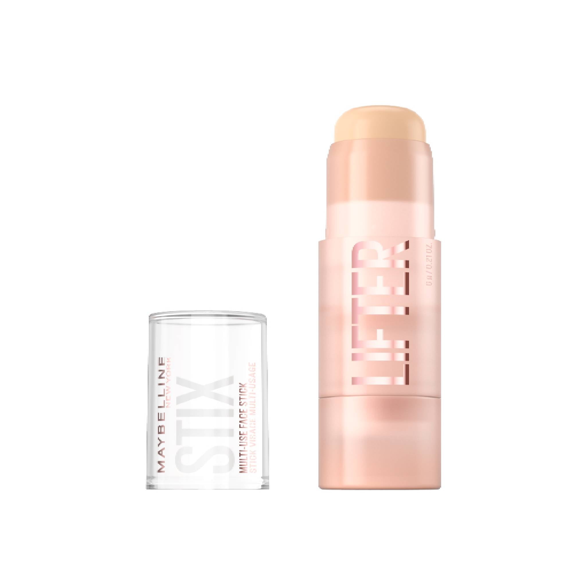 Maybelline New York Lifter Stix Multi-Use Face Stick - Contour, Bronzer, Concealer and Foundation Stick, All-In-One Creamy Face Makeup