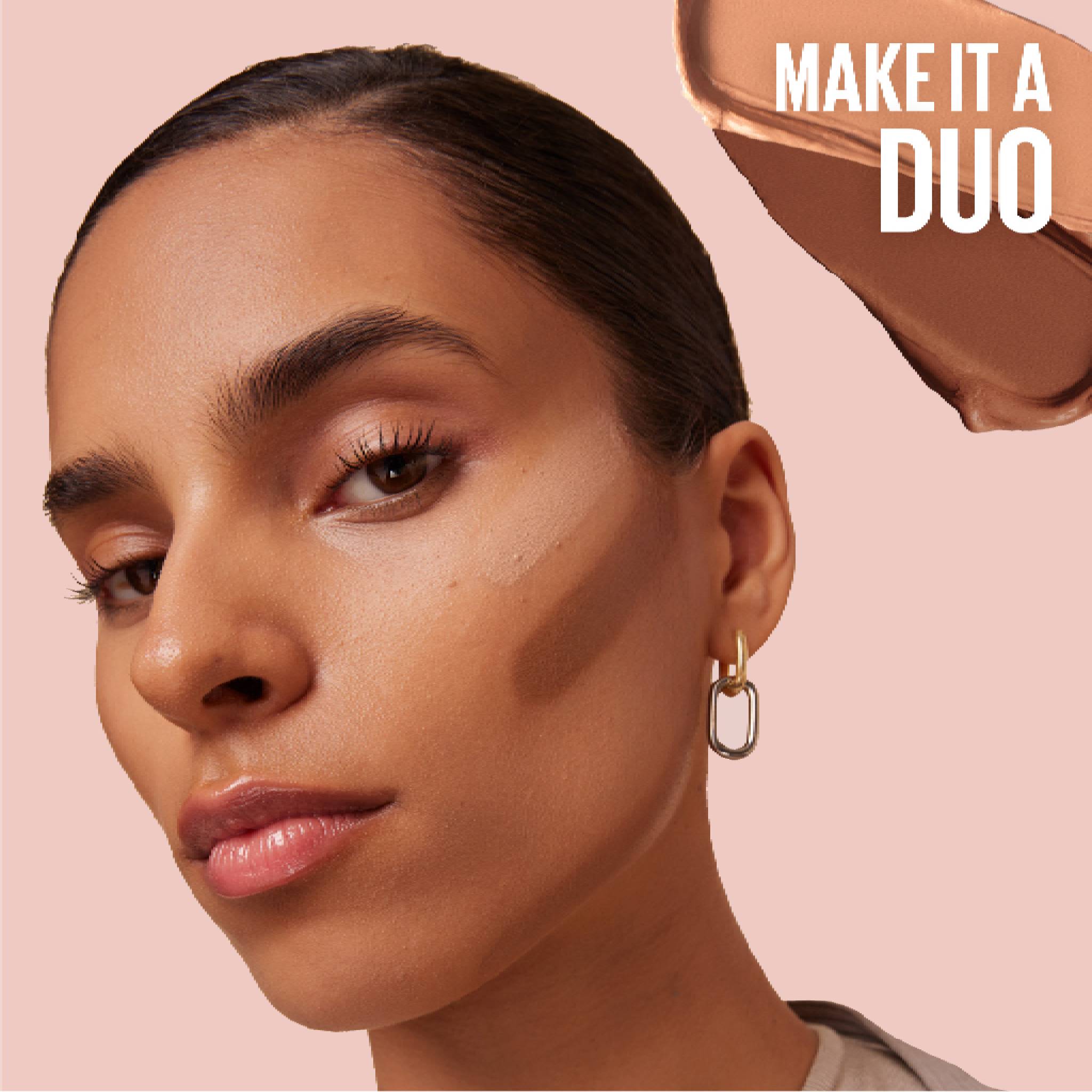 Maybelline New York Lifter Stix Multi-Use Face Stick - Contour, Bronzer, Concealer and Foundation Stick, All-In-One Creamy Face Makeup