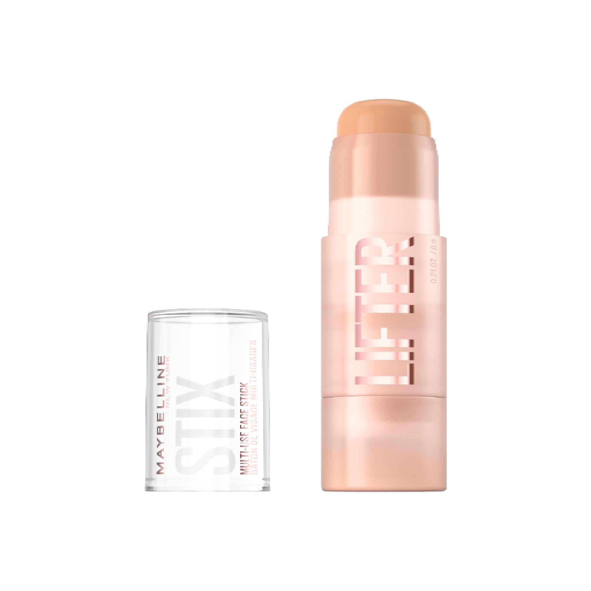 Maybelline New York Lifter Stix Multi-Use Face Stick - Contour, Bronzer, Concealer and Foundation Stick, All-In-One Creamy Face Makeup