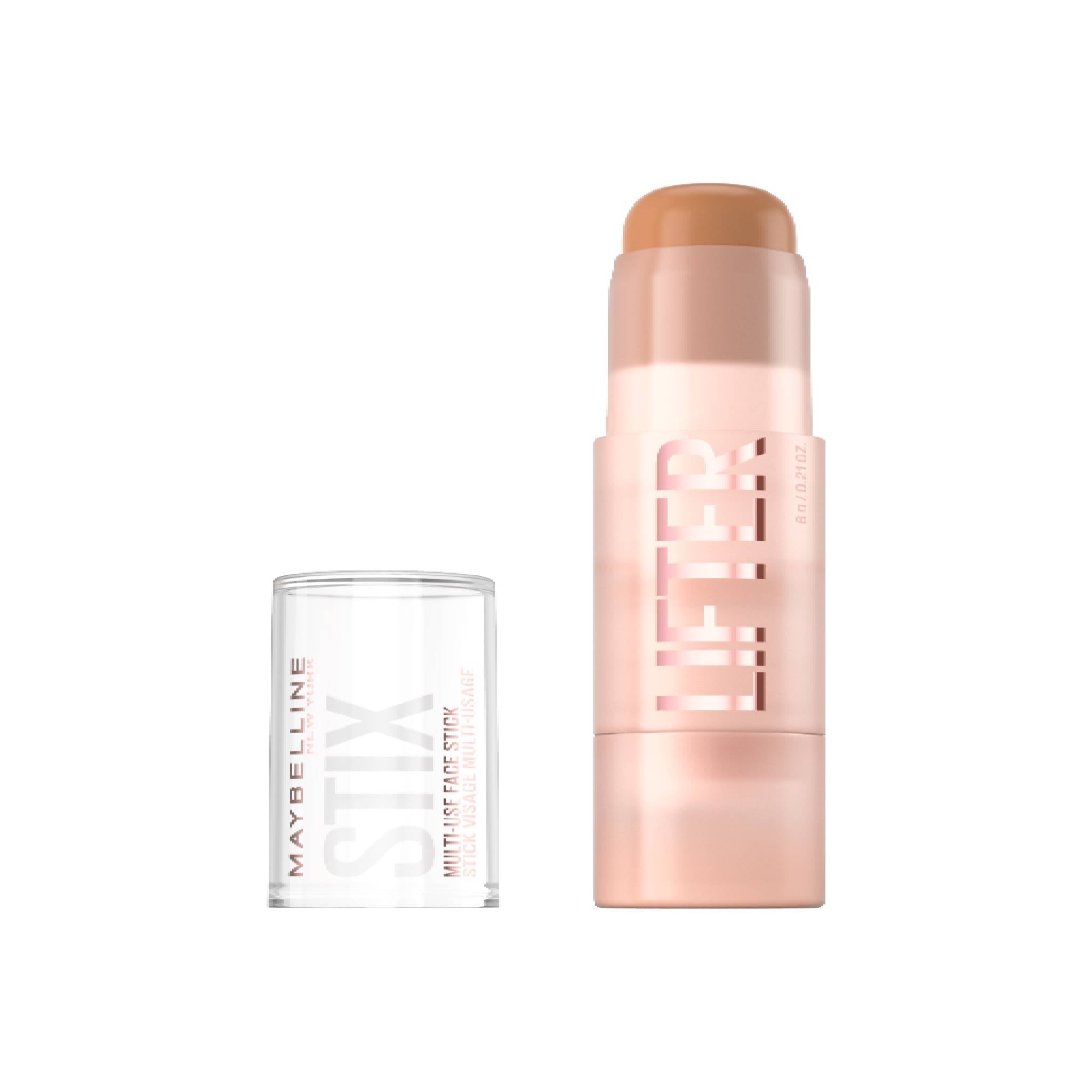 Maybelline New York Lifter Stix Multi-Use Face Stick - Contour, Bronzer, Concealer and Foundation Stick, All-In-One Creamy Face Makeup