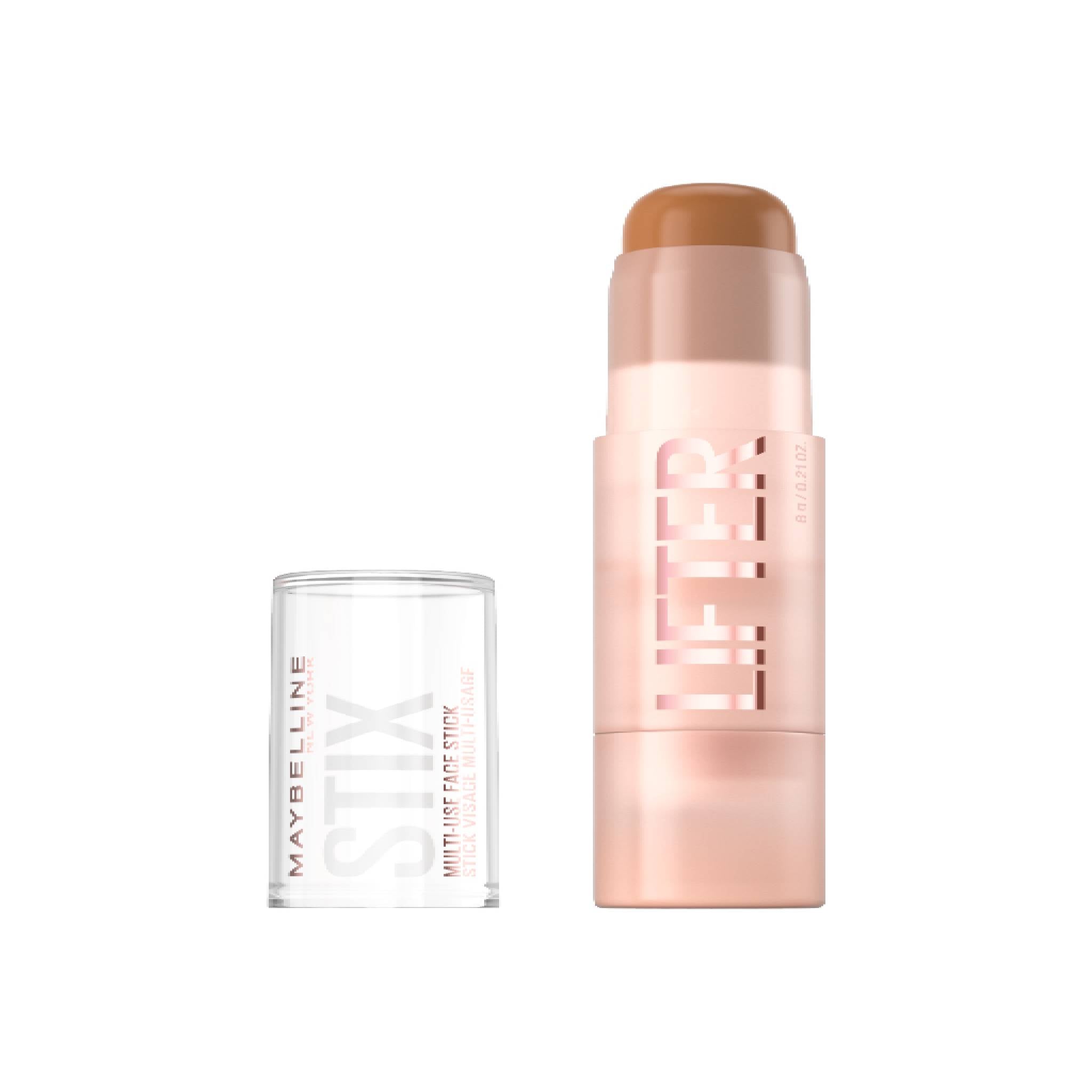 Maybelline New York Lifter Stix Multi-Use Face Stick - Contour, Bronzer, Concealer and Foundation Stick, All-In-One Creamy Face Makeup