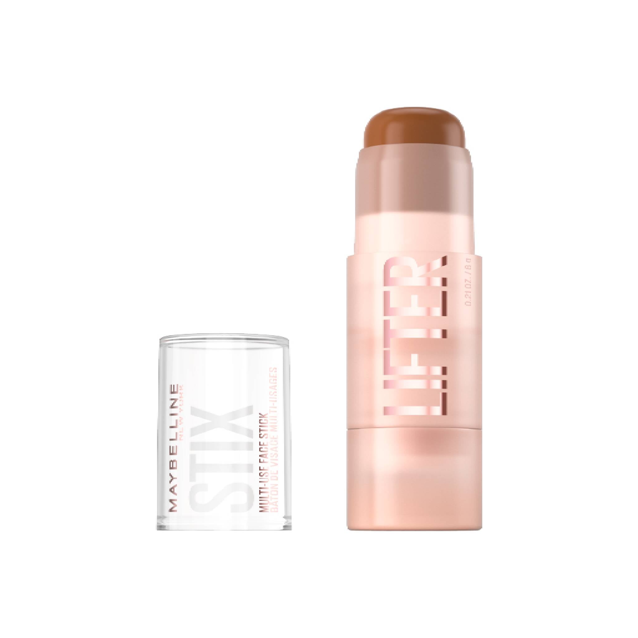 Maybelline New York Lifter Stix Multi-Use Face Stick - Contour, Bronzer, Concealer and Foundation Stick, All-In-One Creamy Face Makeup