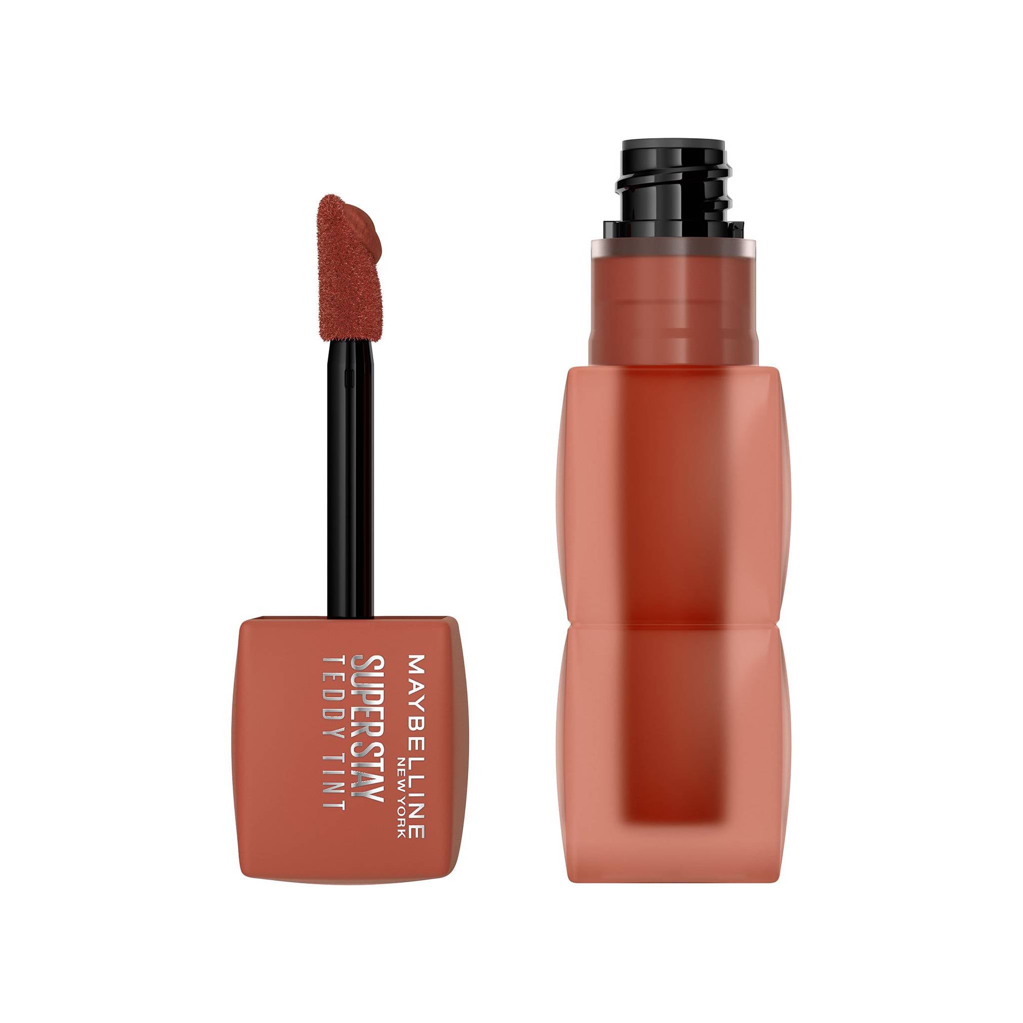 Super Stay Teddy Tint  Soft Blurred Matte Lip Tint | 12h Longwear, Transfer proof
