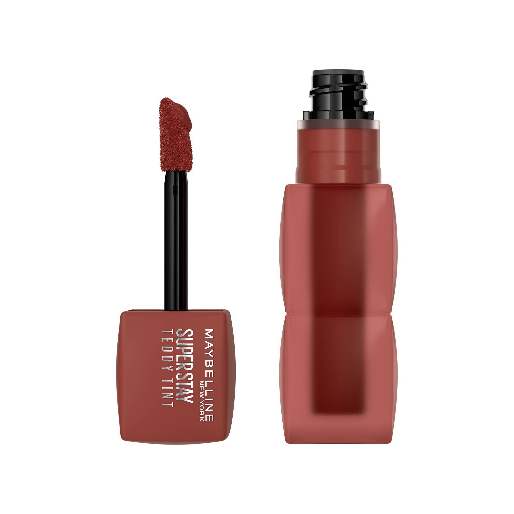 Super Stay Teddy Tint  Soft Blurred Matte Lip Tint | 12h Longwear, Transfer proof