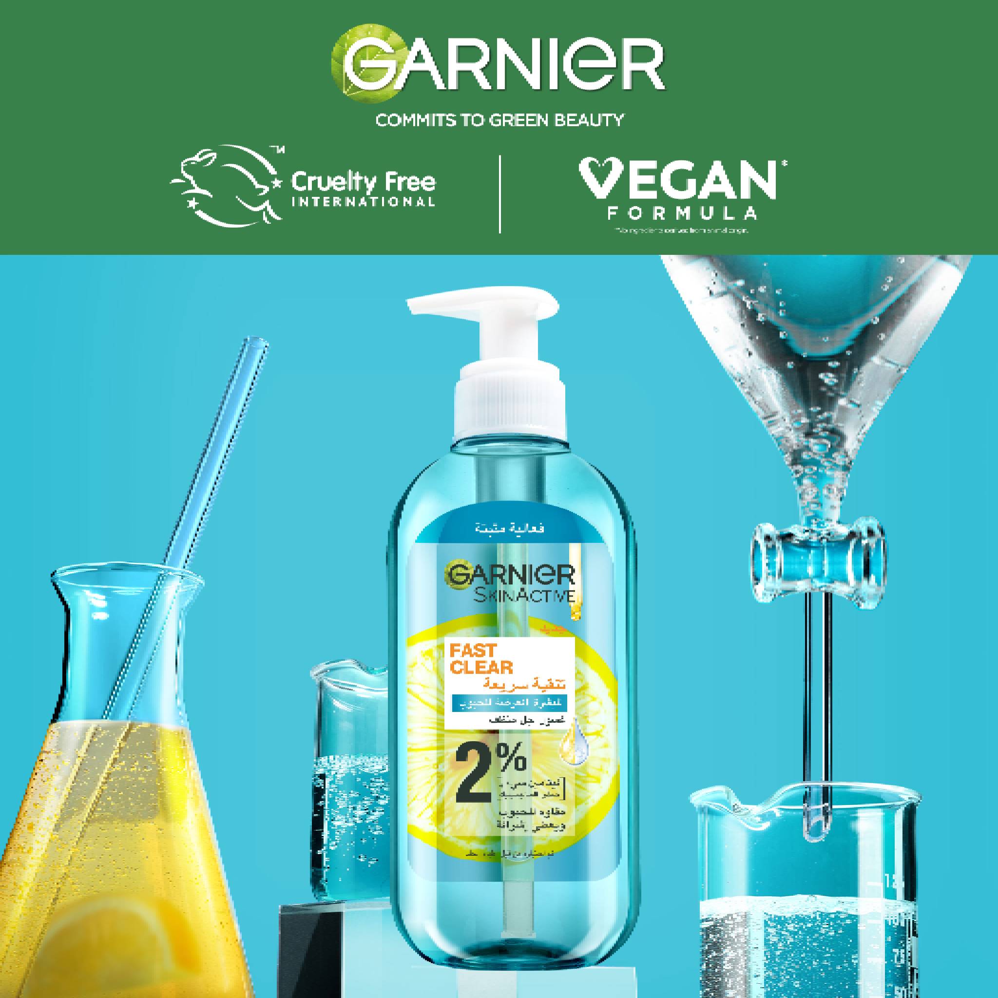 Fast Clear [2%] Salicylic Acid & Vitamin C - Anti-Acne Gel Wash