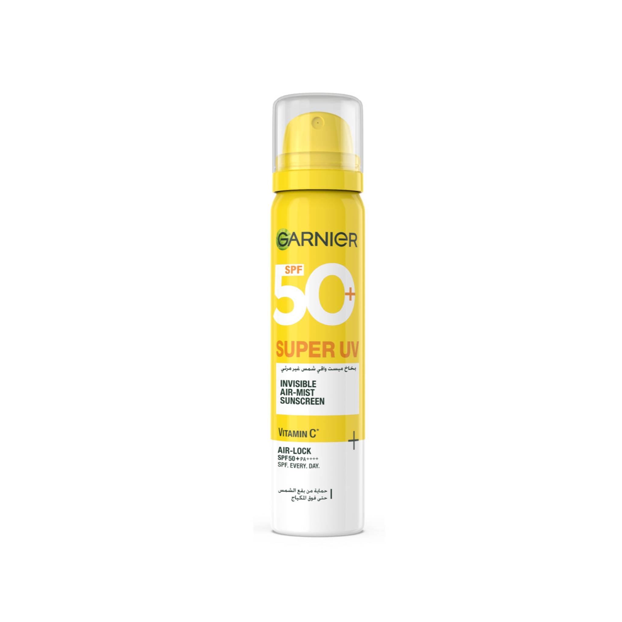 Super UV Invisible Air Mist Face & Body Sunscreen - To Correct And Protect Your Skin With SPF 50+