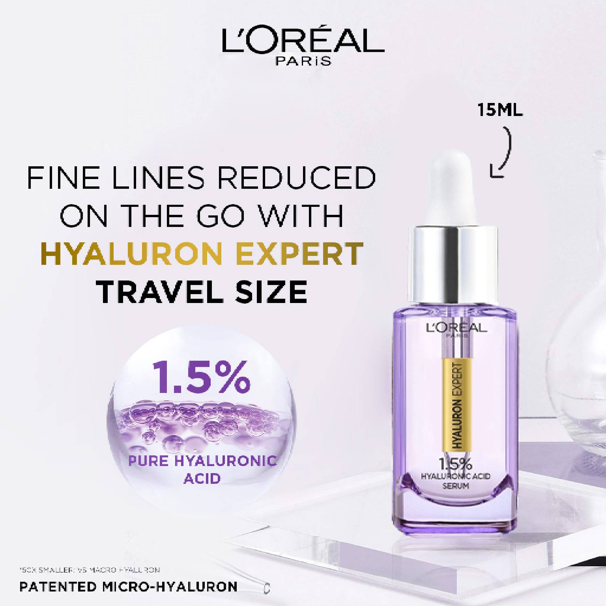 Hyaluron Expert Moisturiser and Anti-Aging Plumping  Serum with Hyaluronic Acid