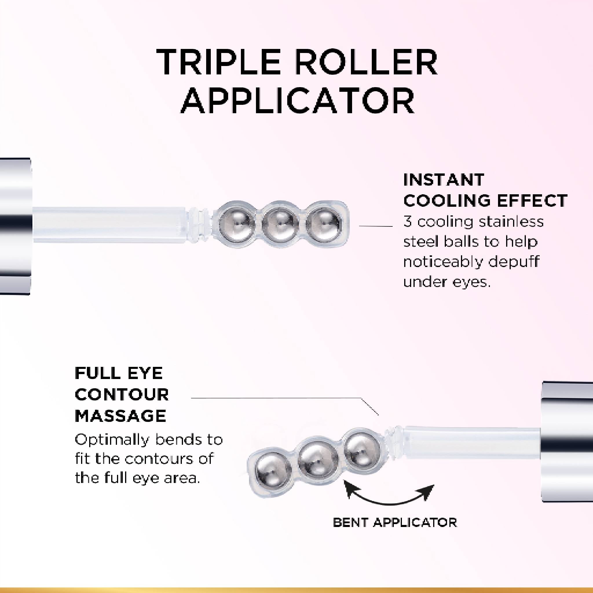 Glycolic [3% Glycolic Acid  + Vitamin CG + Niacinamide] Eye Serum For Dark ircles, Brighten Eyes