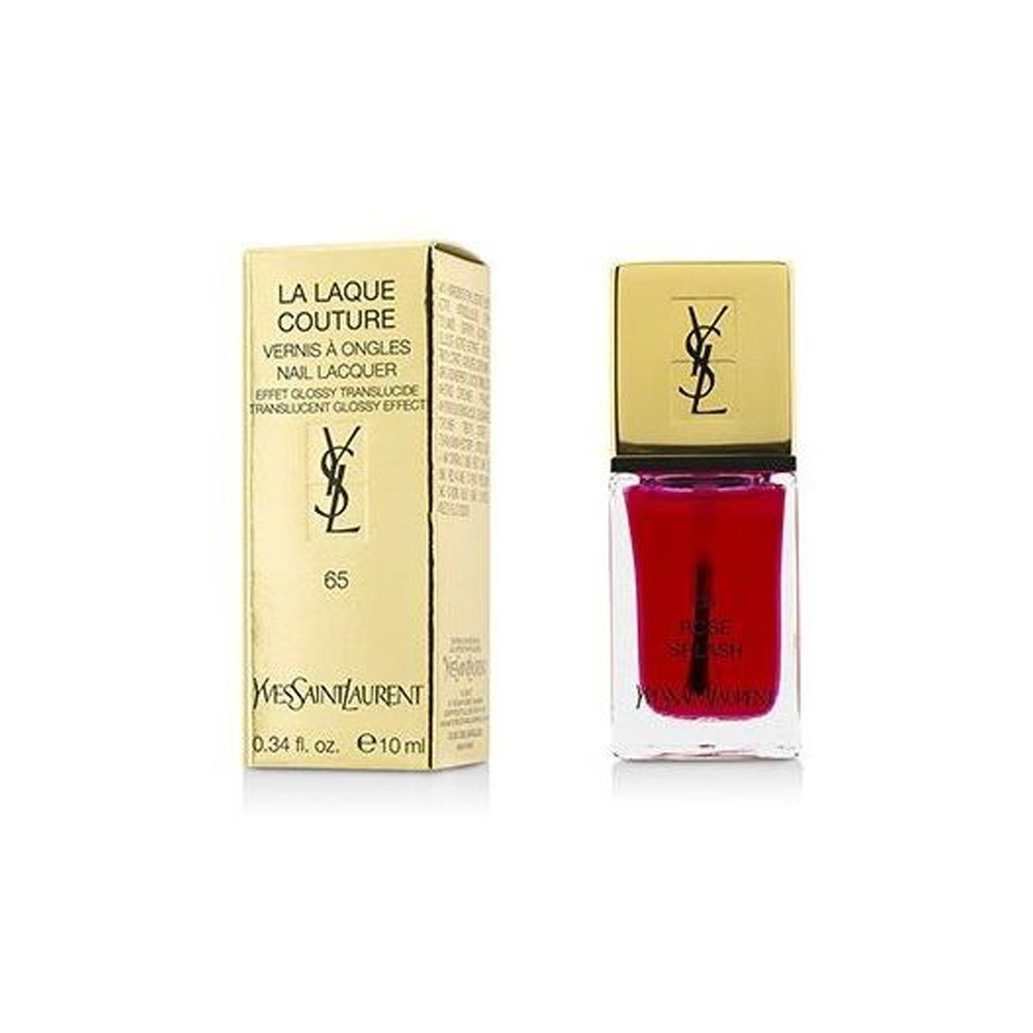 Yves Saint Laurent La Laque Couture Nail Polish 65 Rose Splash Lebanon