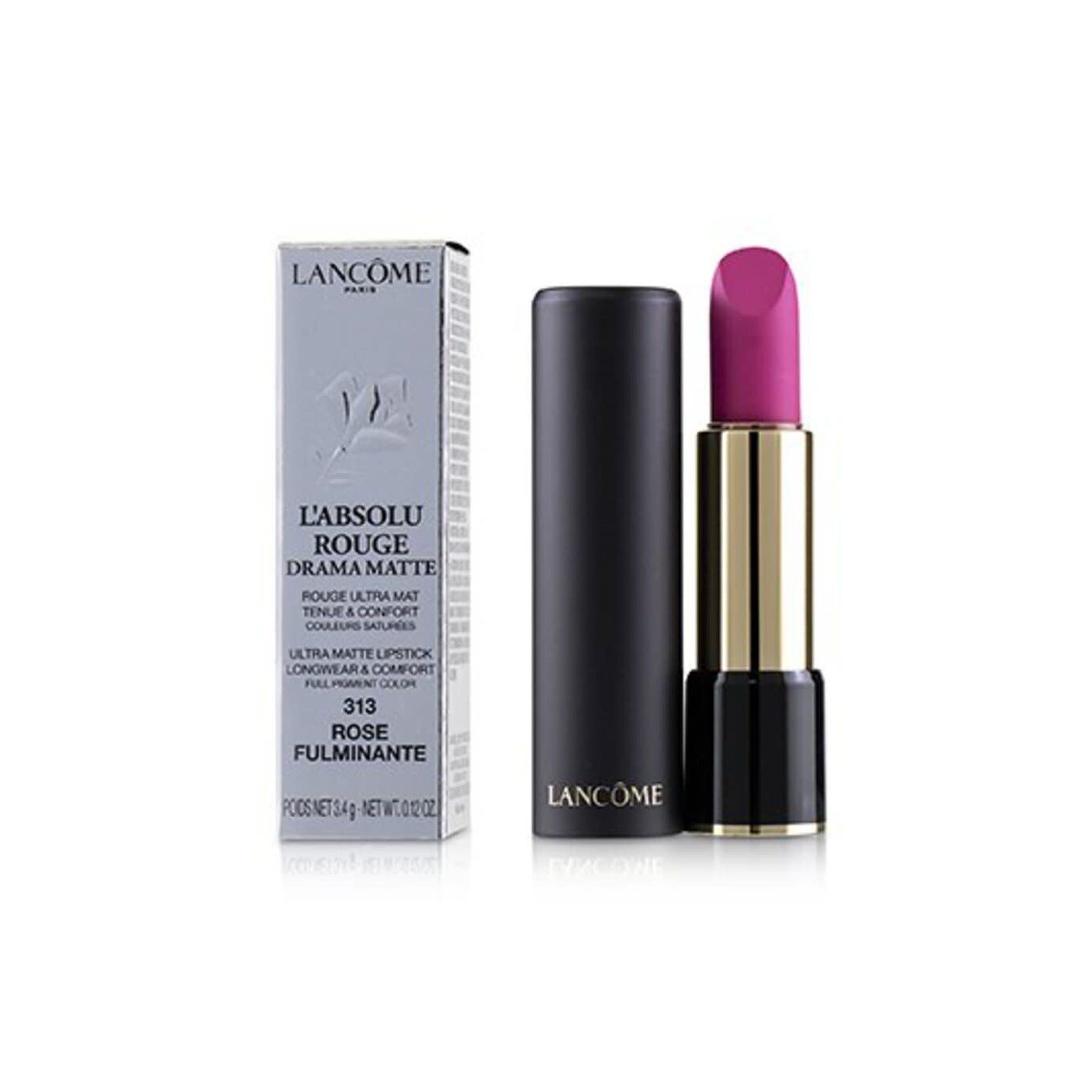 Lancome L'Absolu Rouge Drama Matte Lipstick 313 Rose Fulminante Lebanon