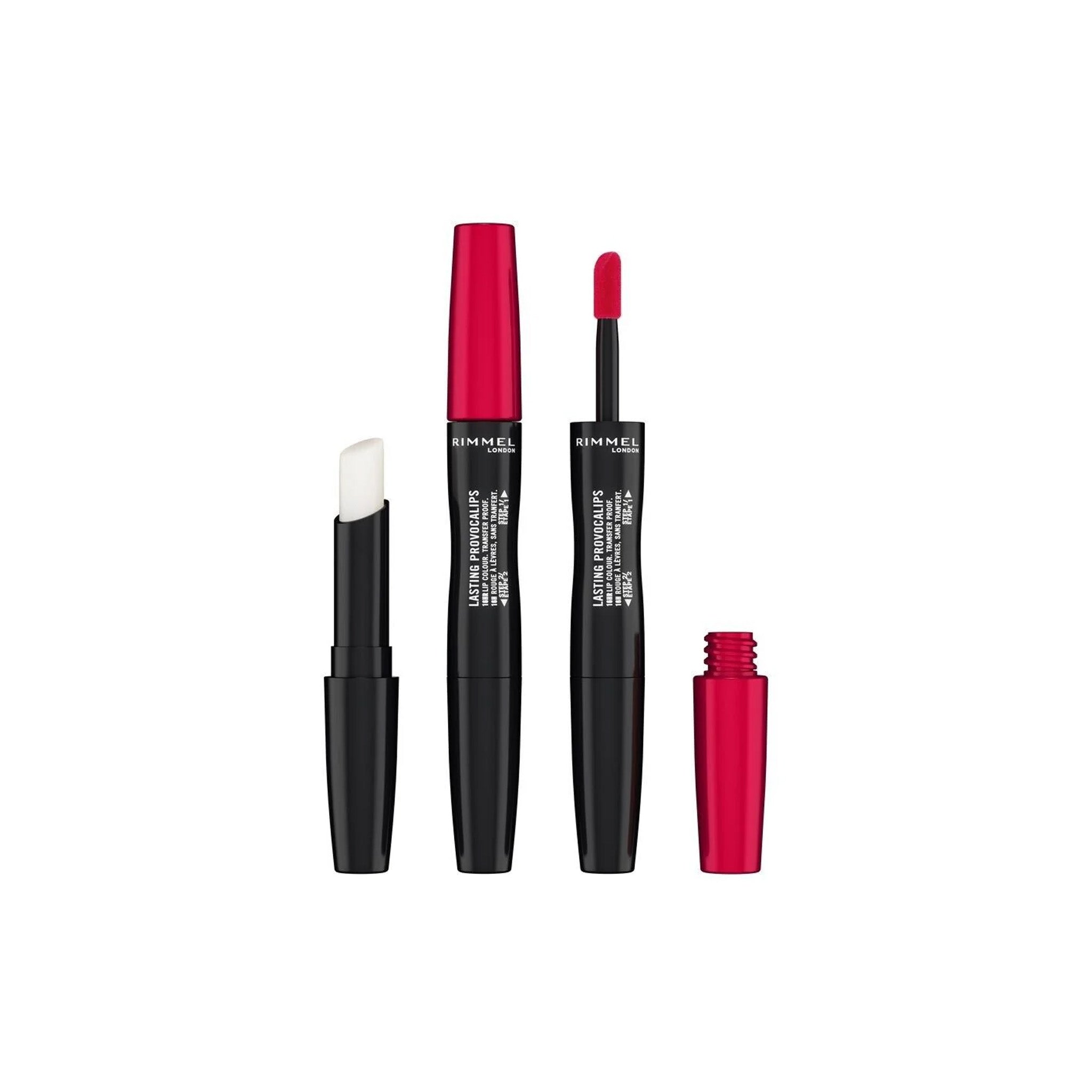 Rimmel London Lasting Provocalips Lip Color 500 Kiss The Town Red Lebanon