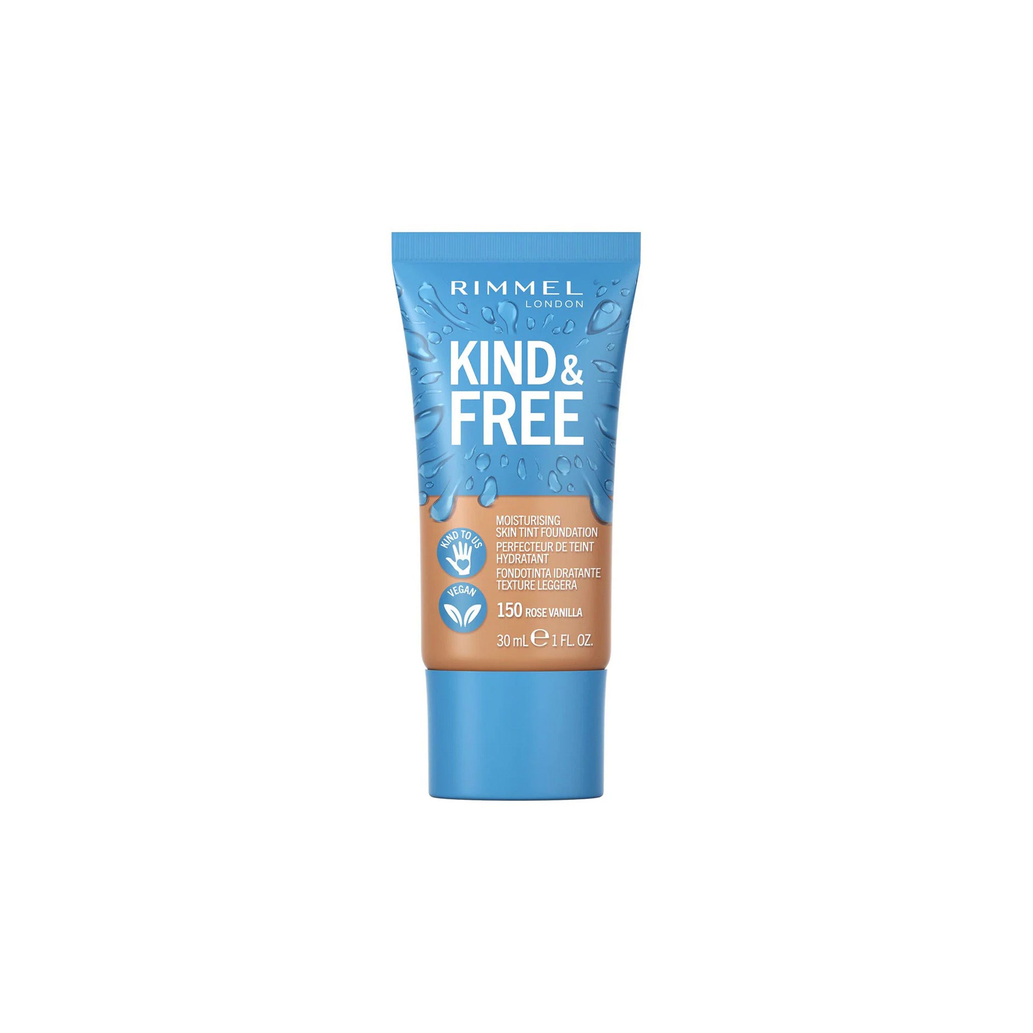 Rimmel London Kind & Free Skin Tint Foundation 150 Rose Vanilla Lebanon
