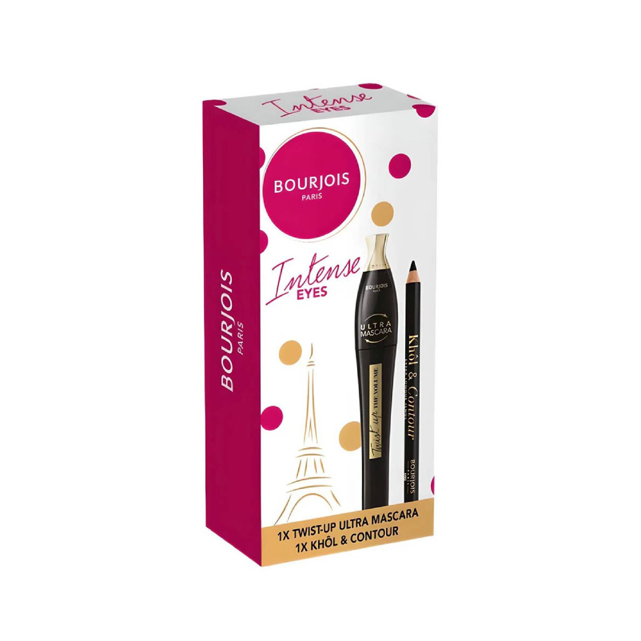Bourjois Intense Eyes Set Ultra Mascara+Khol Contour