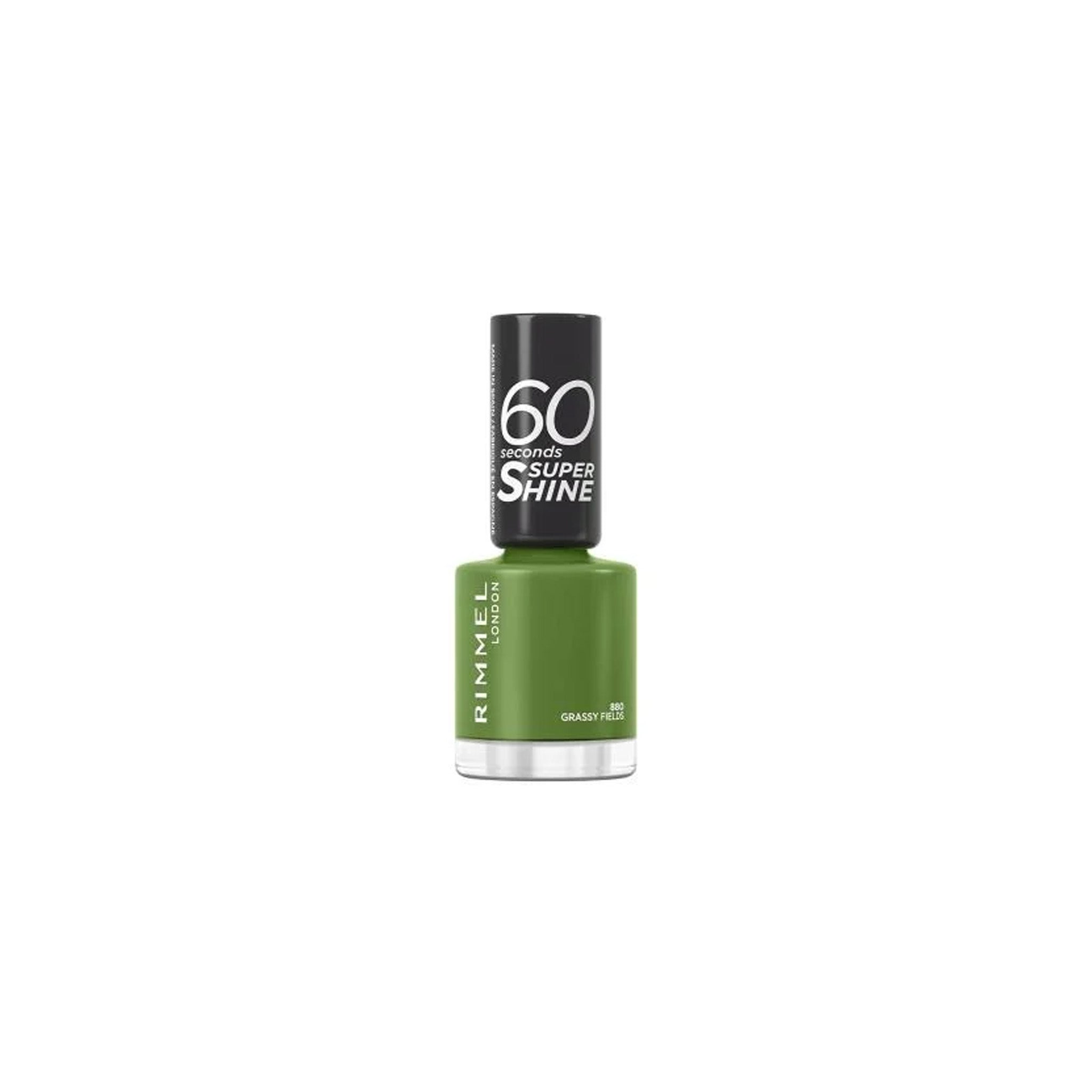 Rimmel London 60 Seconds Super Shine Nail Polish 880 Grassy Fields Lebanon