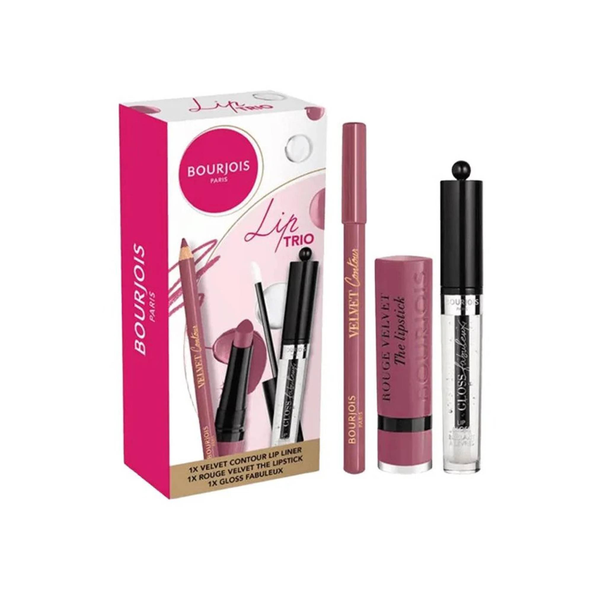 Bourjois Velvet Trio Ral Lip Velvet Gift Set