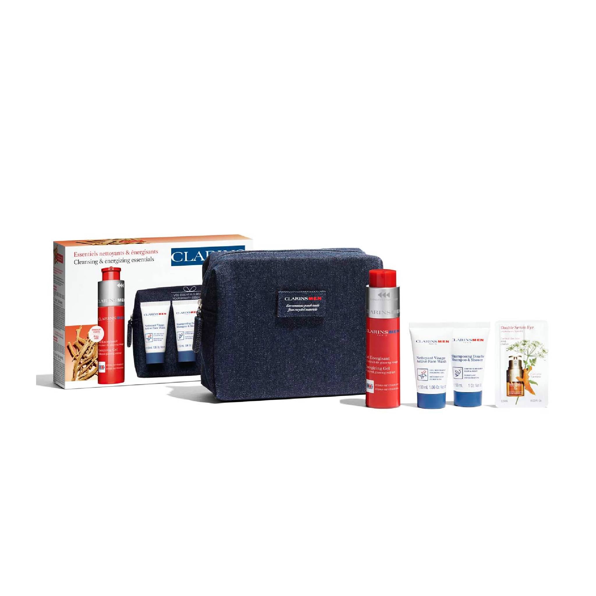 ClarinsMen Cleansing & Energizing Essentials