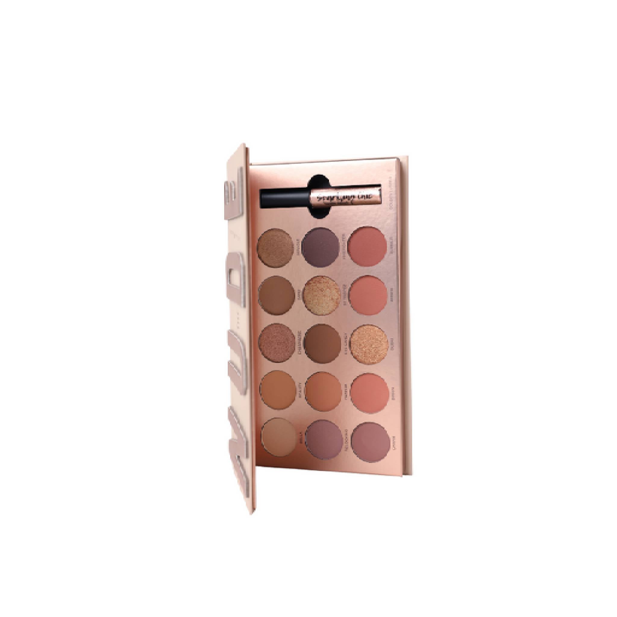 The Nude palette 15 Eyeshadows