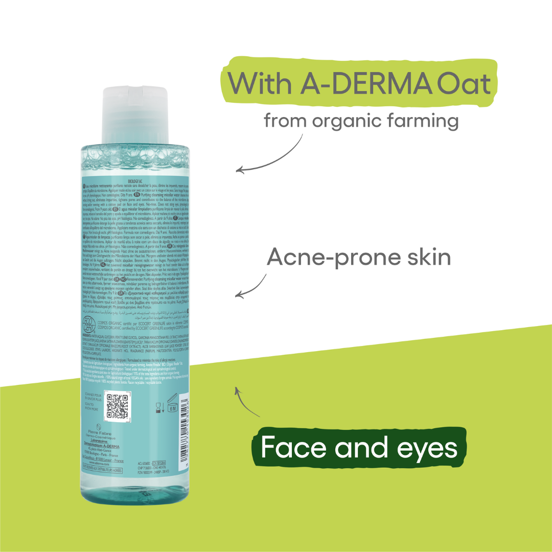 Buy One Get One free A-Derma Biology AC foaming gel 200ml