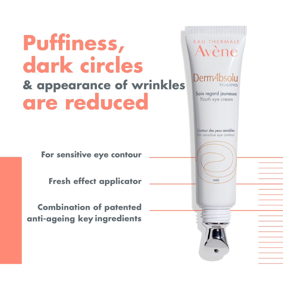 Buy Avène DermAbsolu Eye Cream & Get  a FREE 10ml DermAbsolu Night Balm