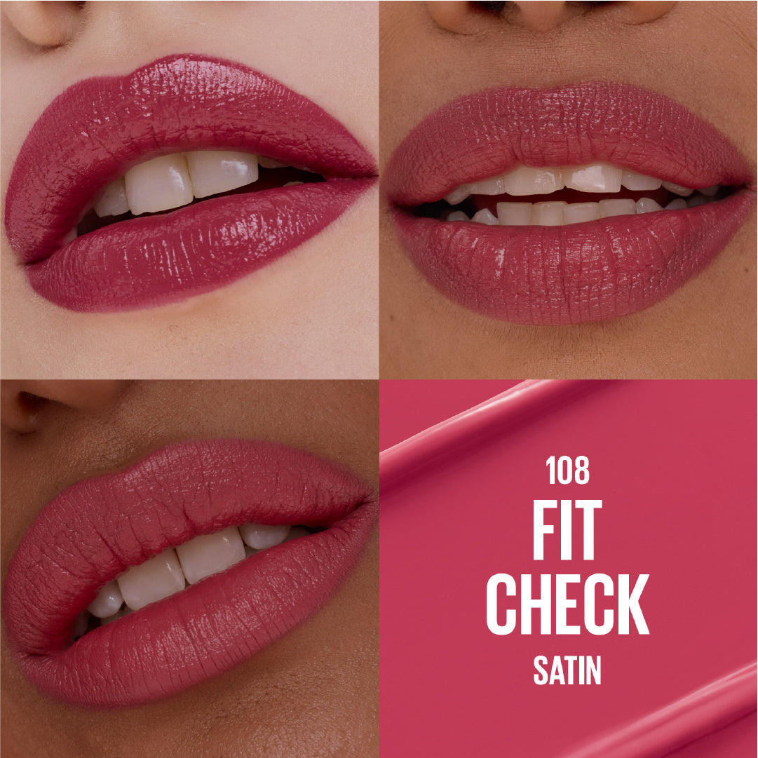 Serum Lipstick, Hydrating Lip Makeup with 8HRs of Lip Plumping Moisture with Hyaluronic Acid + Oil Blend