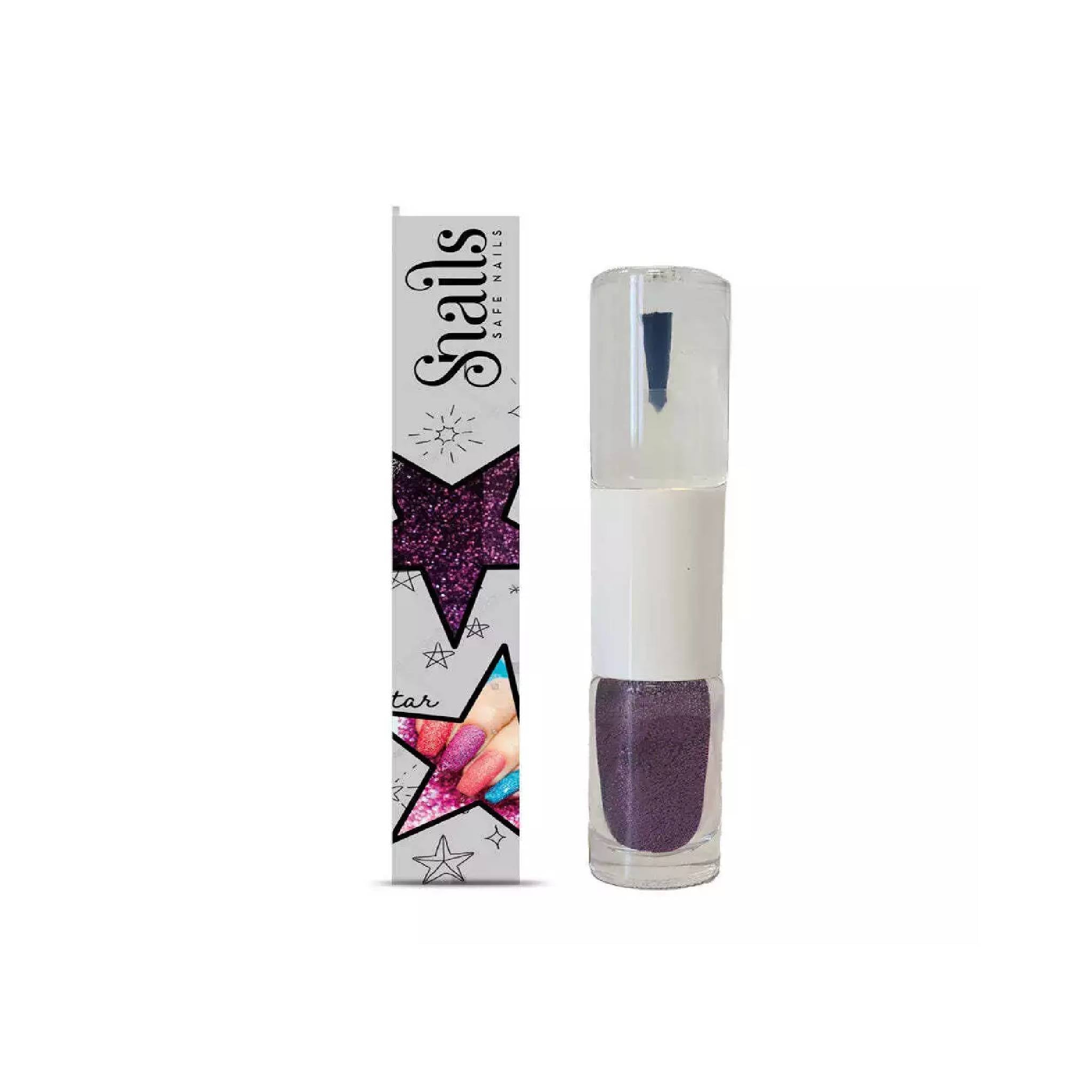 Magic Dust Purple 2-In-1 Nail Glitter With Top Coat