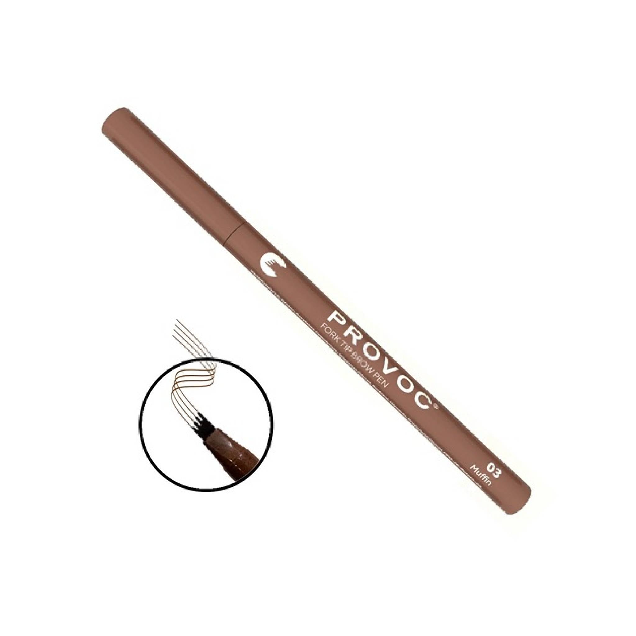 Fork Tip Eyebrow Pen