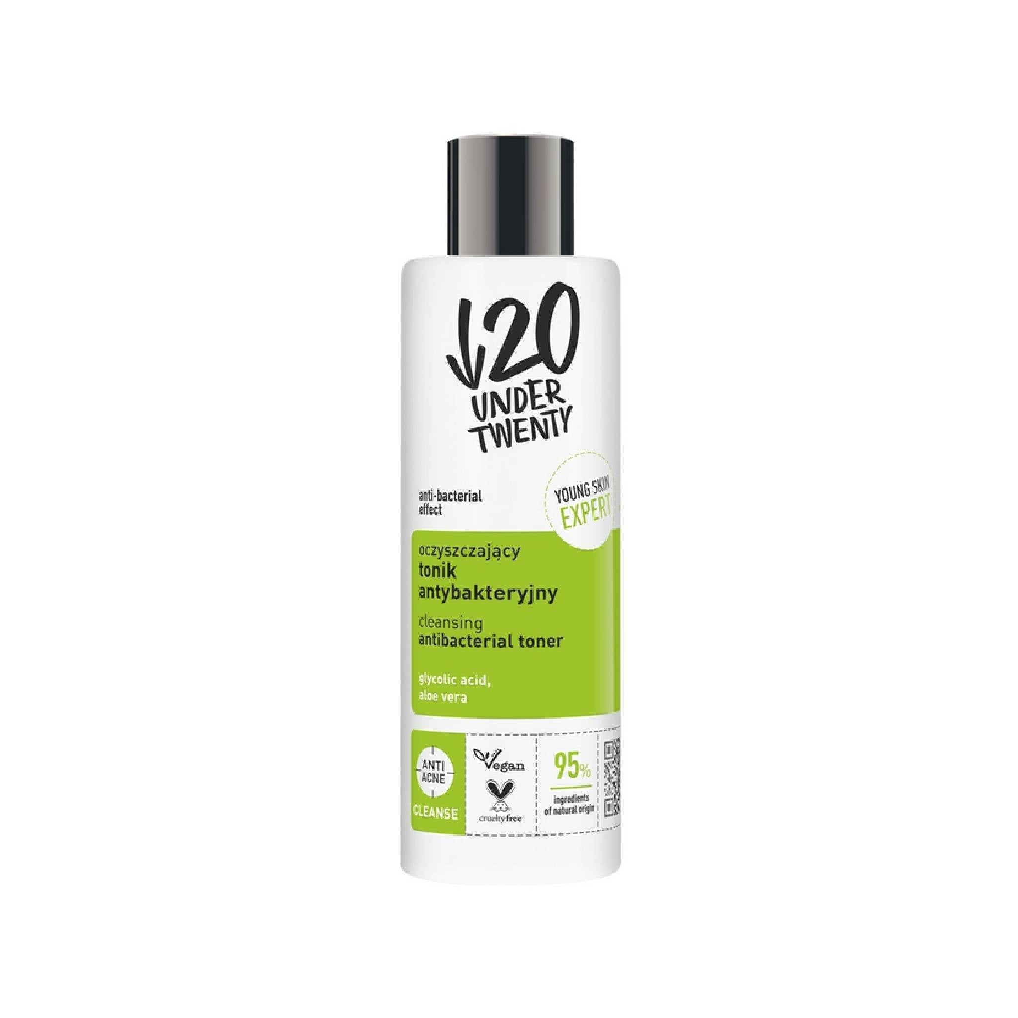 Under 20 Antibacterial Toner Aloe
