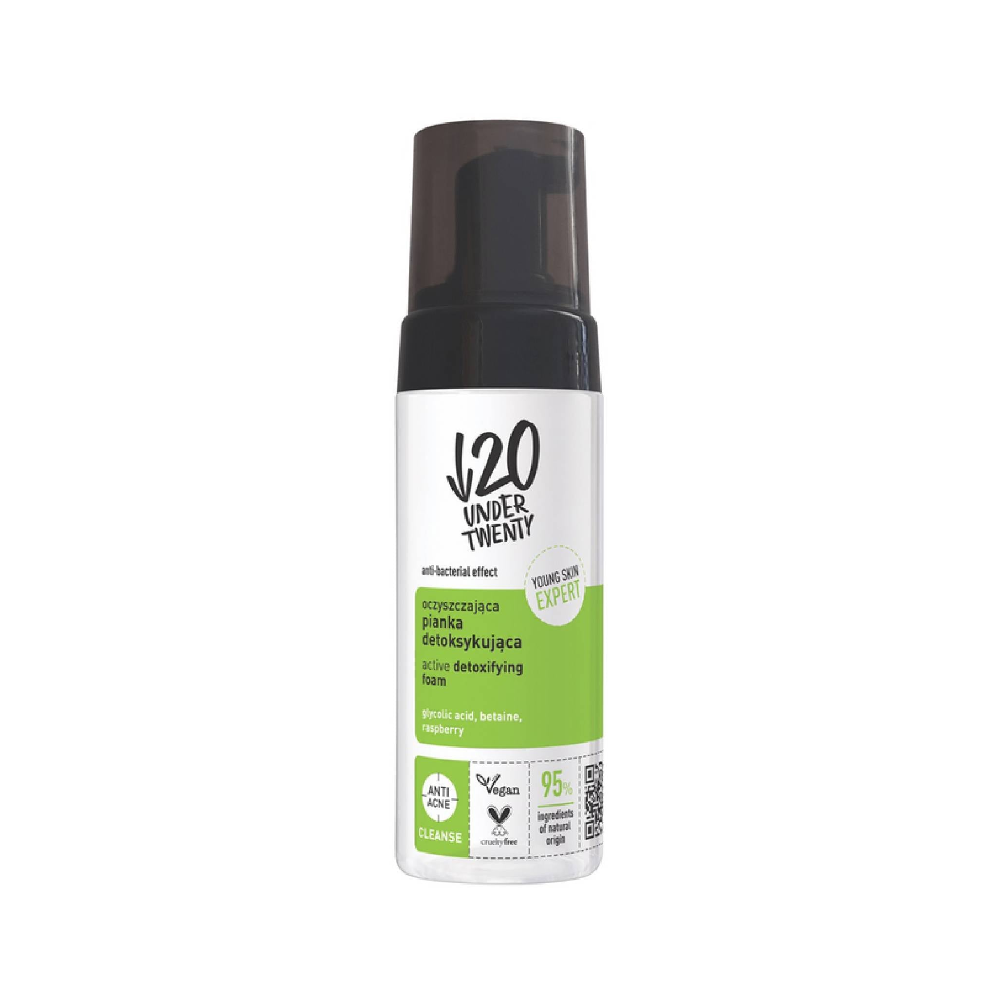 Under Twenty Wild Bee Natural Cleansing Liquid for Face and Eye Makeup Removal Honey and Calendula