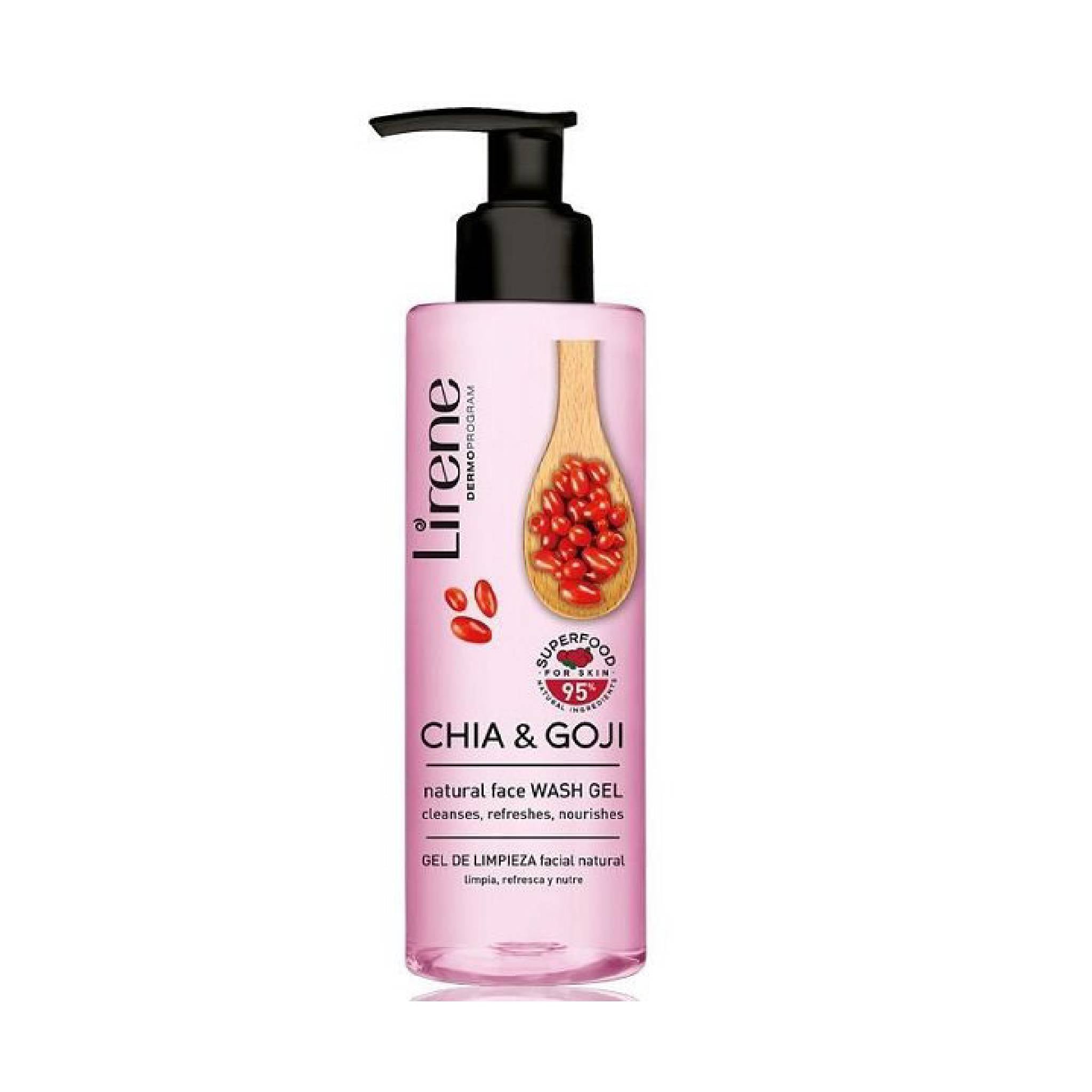 Super Food Face Wash Gel Chia & Goji