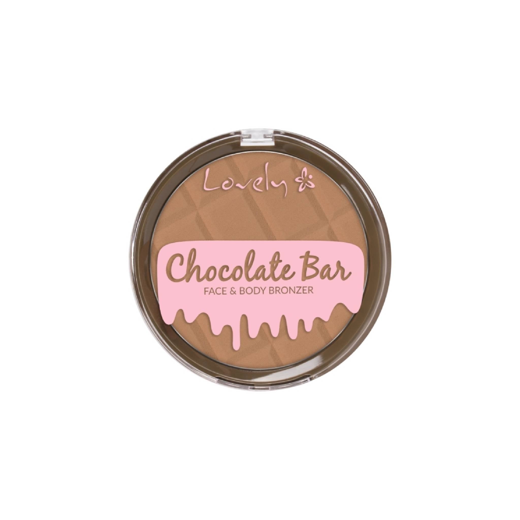 Powder Bronzer for Face and Body Chocolate Bar