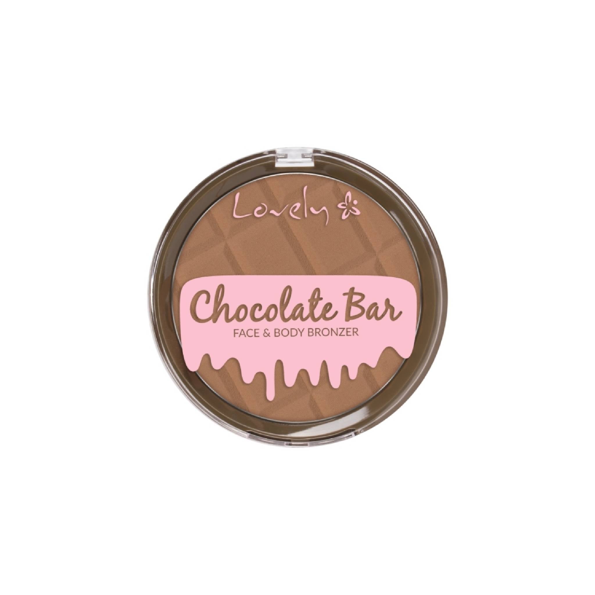 Powder Bronzer for Face and Body Chocolate Bar