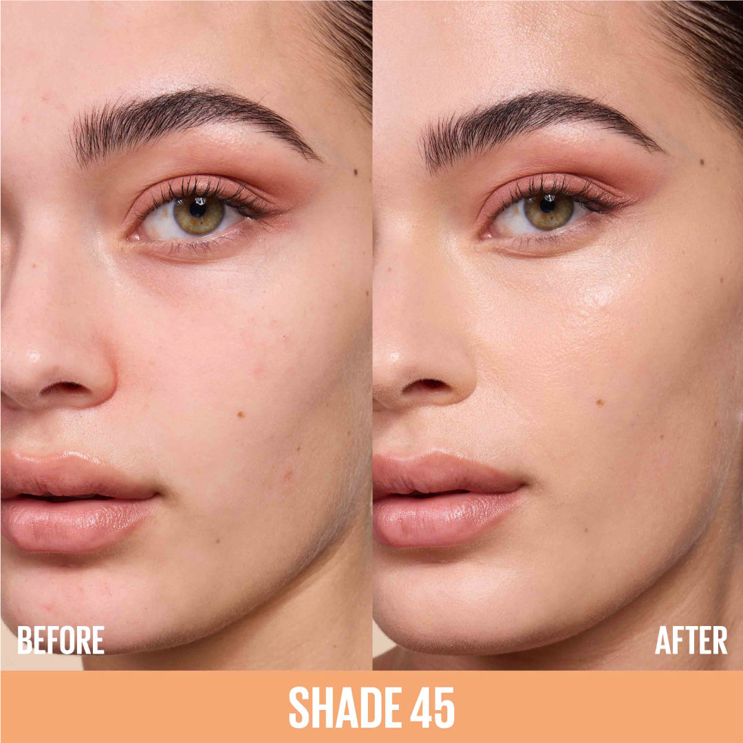 Lifter Serum Concealer, Full Coverage, Includes 2% Peptides + Caffeine to Hydrate & Brighten Under Eyes