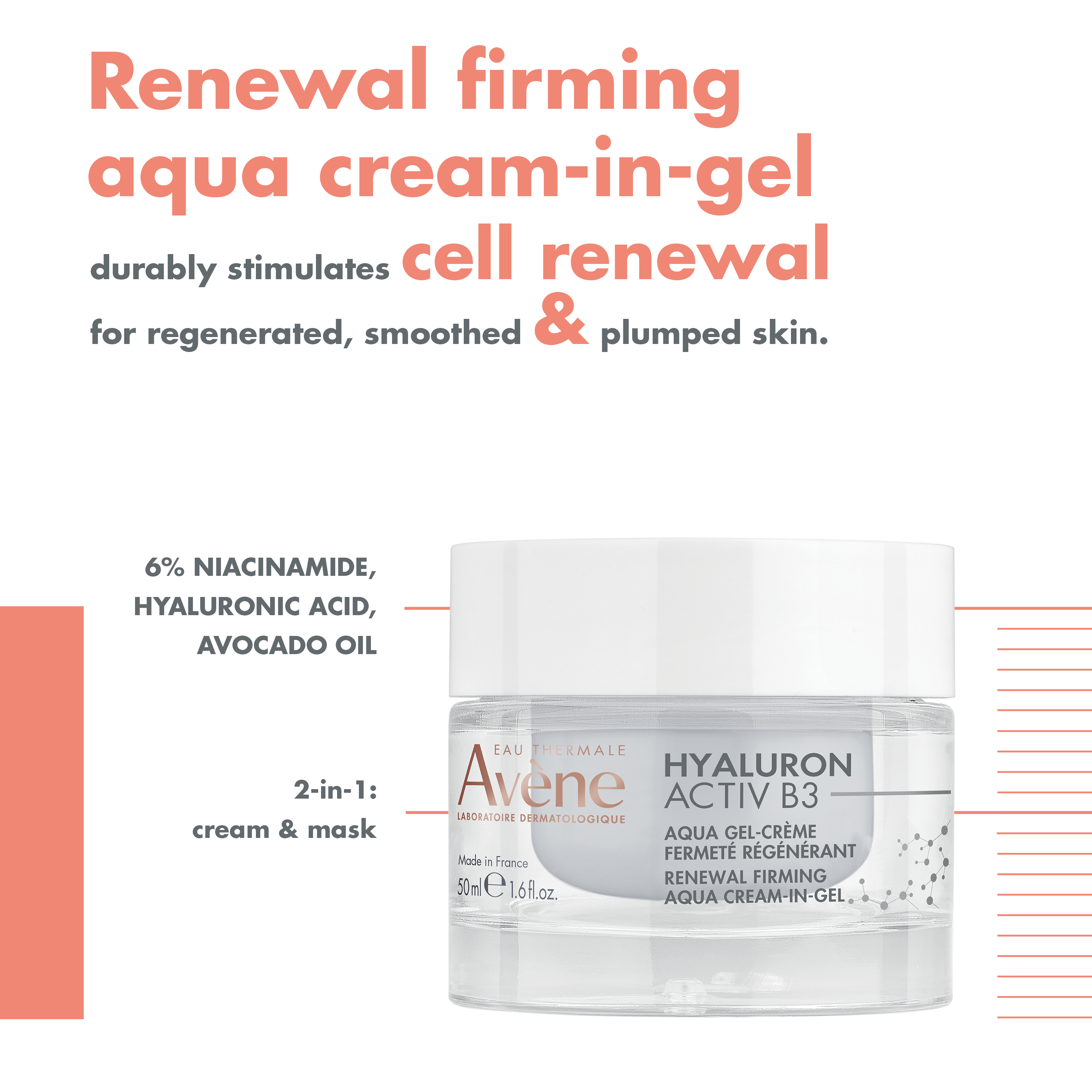 Hyaluron Activ B3 Renewal Firming Aqua Cream-in-gel