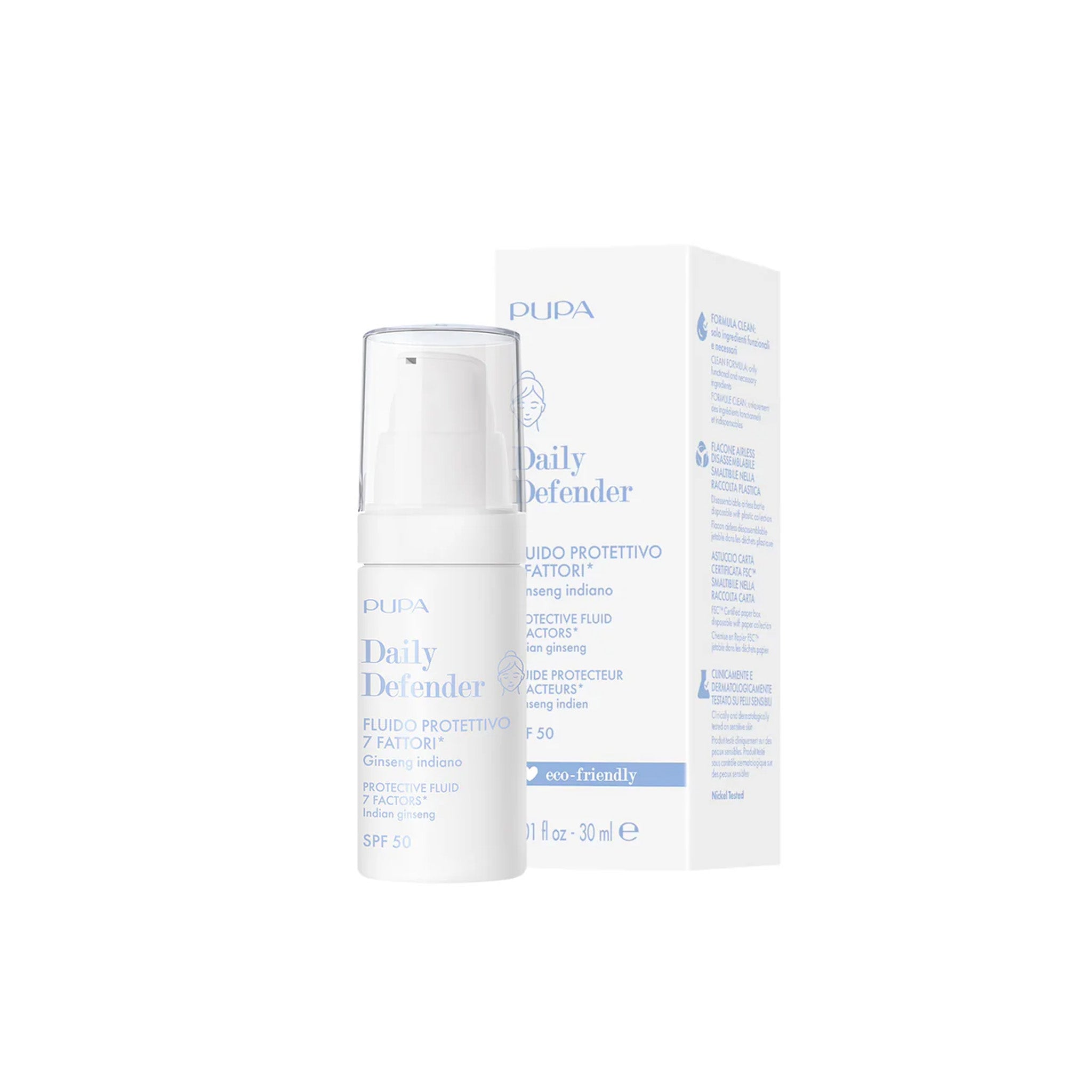 Pupa Milano Daily Defender Protective Fluid SPF50 Transparent Lebanon