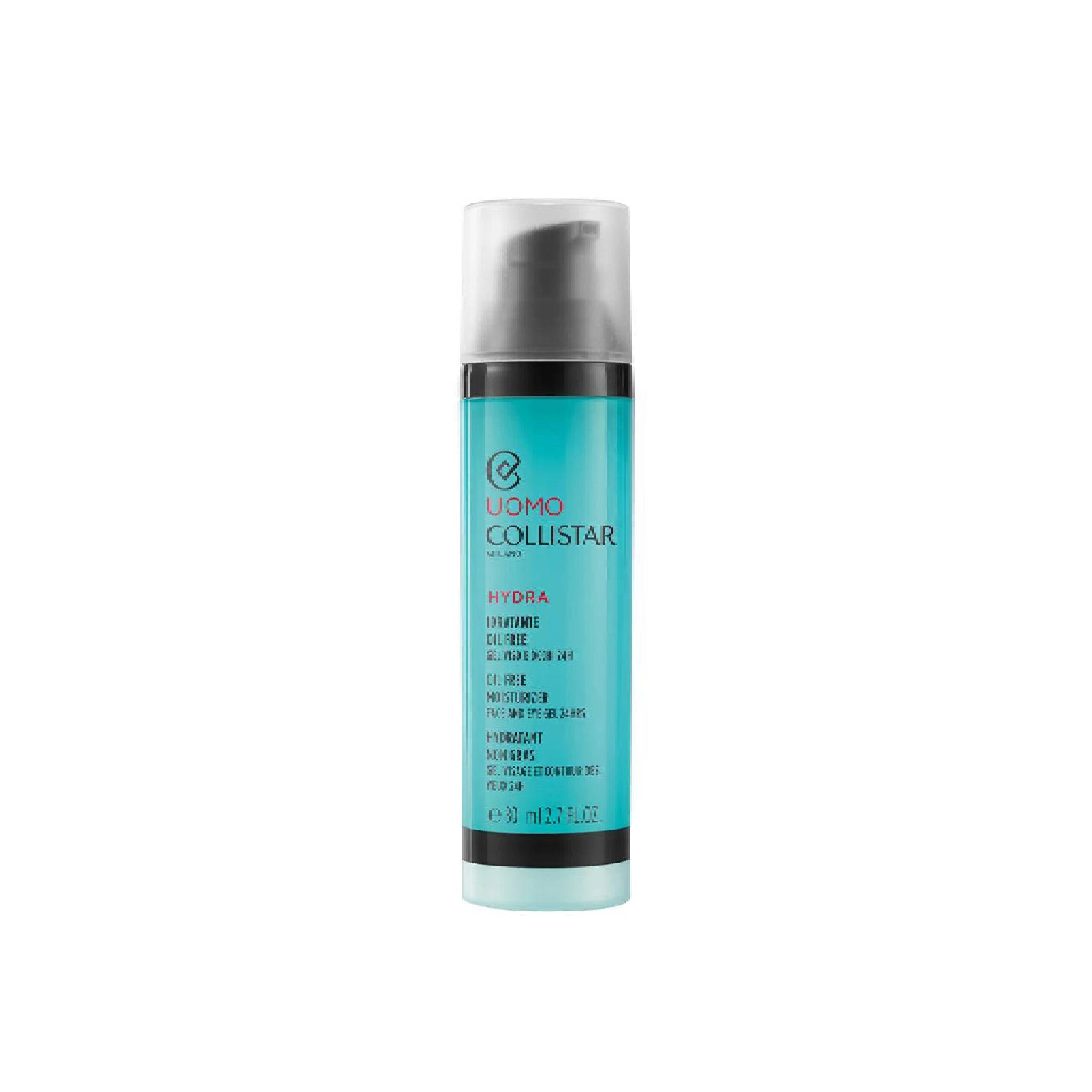 Uomo Oil Free Gel Moisturizer Face & Eye 24H