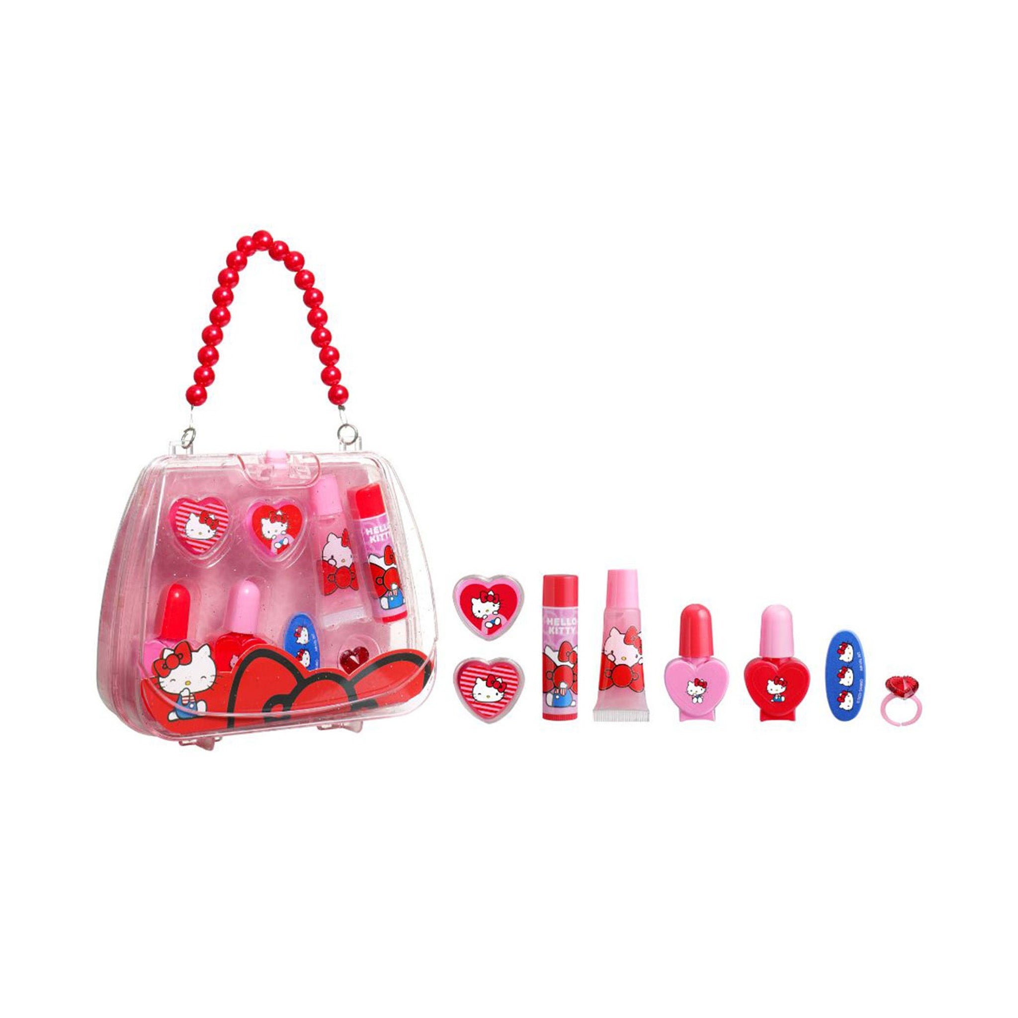 Hello Kitty Makeup Bag - Compact Makeup Pouch
