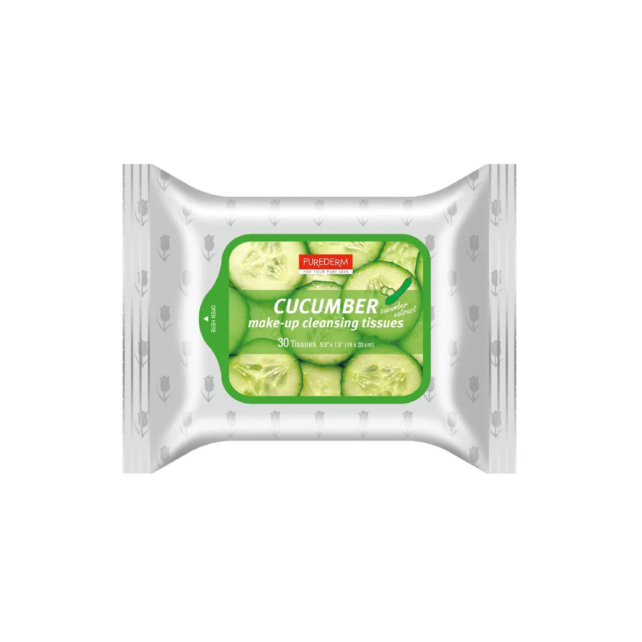 Cucumber Makeup Cleansing Tissues