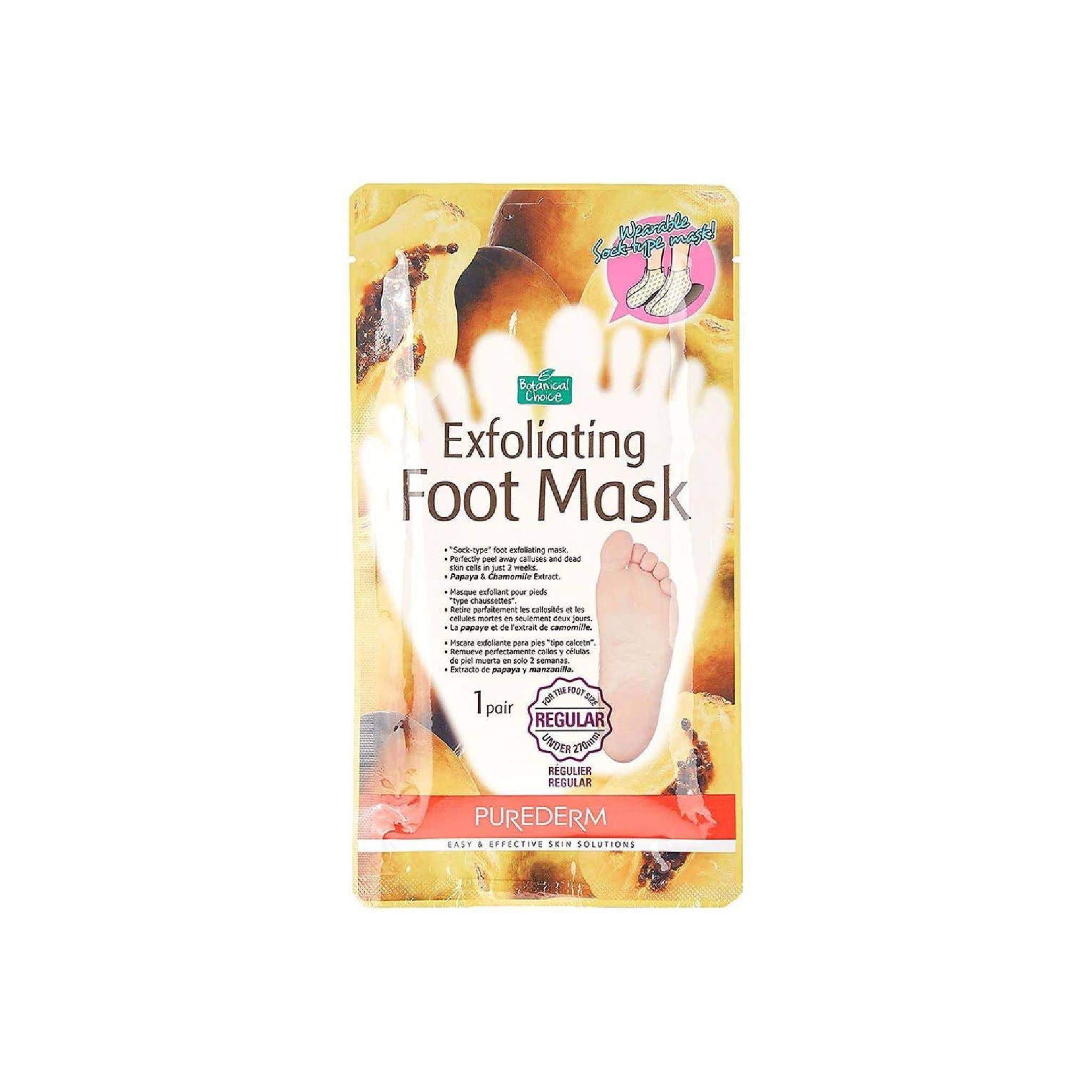 Exfoliating Foot Mask Papaya & Chamomille