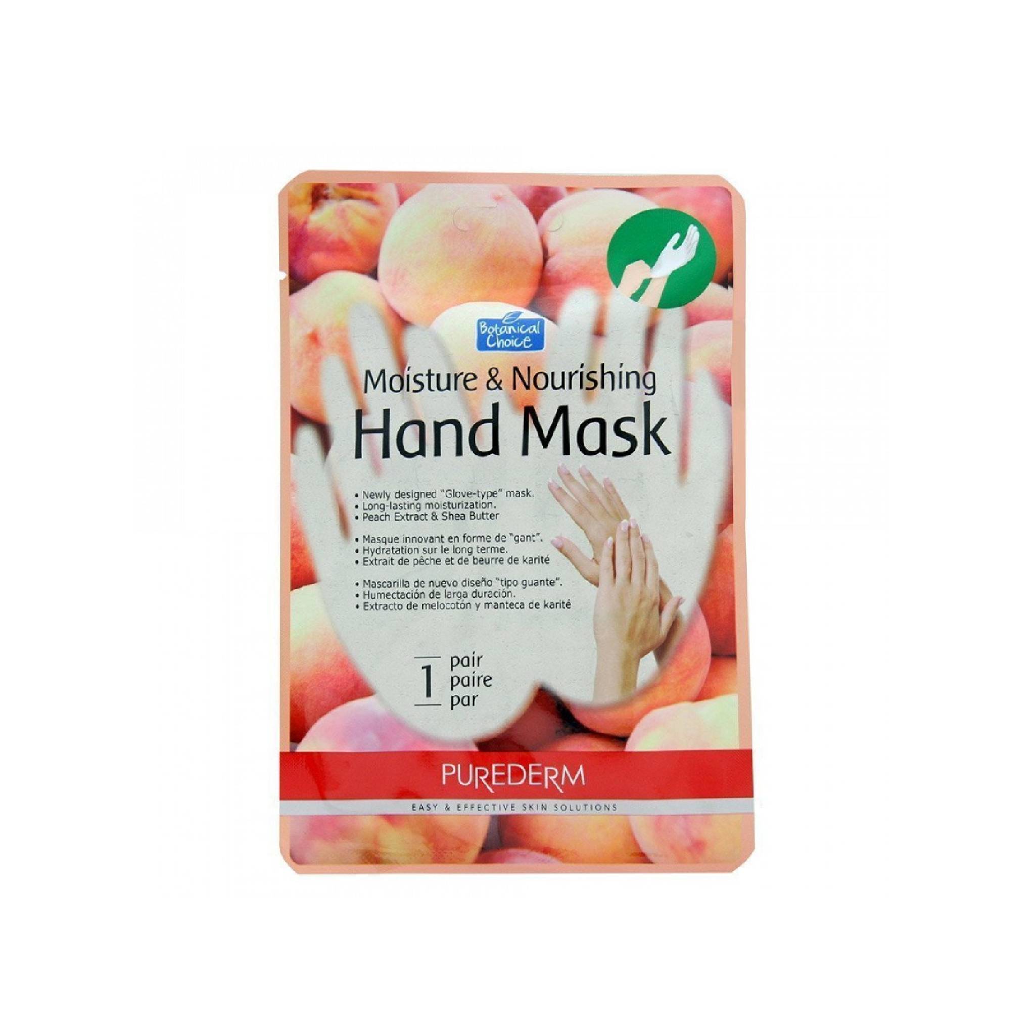 Moisture and Nourishing Hand Mask Peach